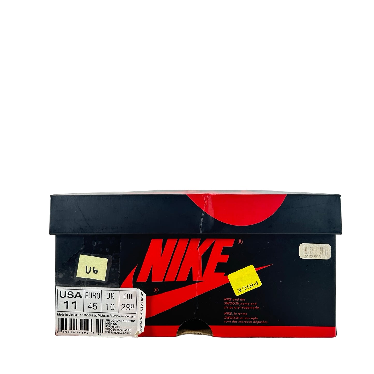 555088 311 Jordan 1 Turbo Green [USED] - 11 M (Used6)