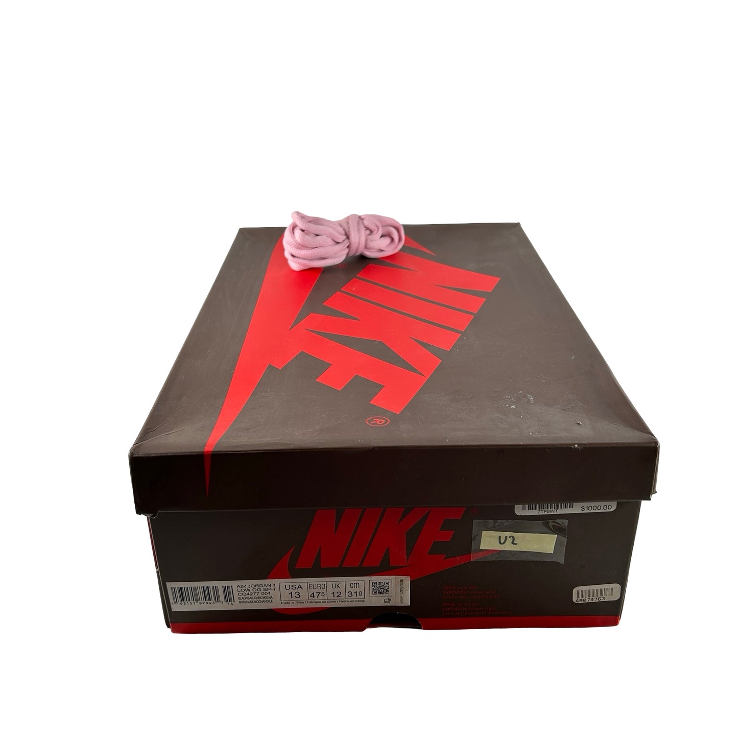 CQ4277 001 Jordan 1 Low Travis Scott Mocha [USED] - 13 M (Used2)