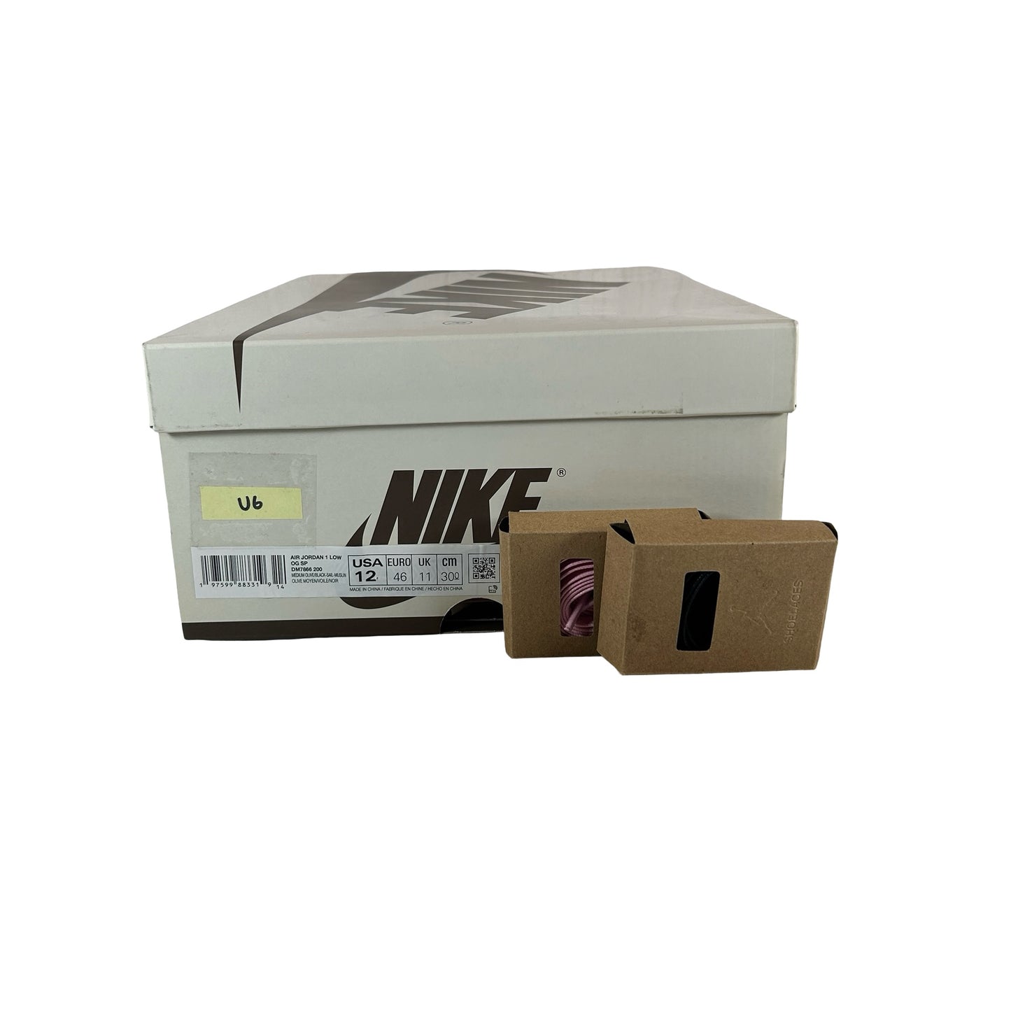 DM7866 200 Jordan 1 Retro Low OG SP Travis Scott Medium Olive [USED] - 12 M (Used6)