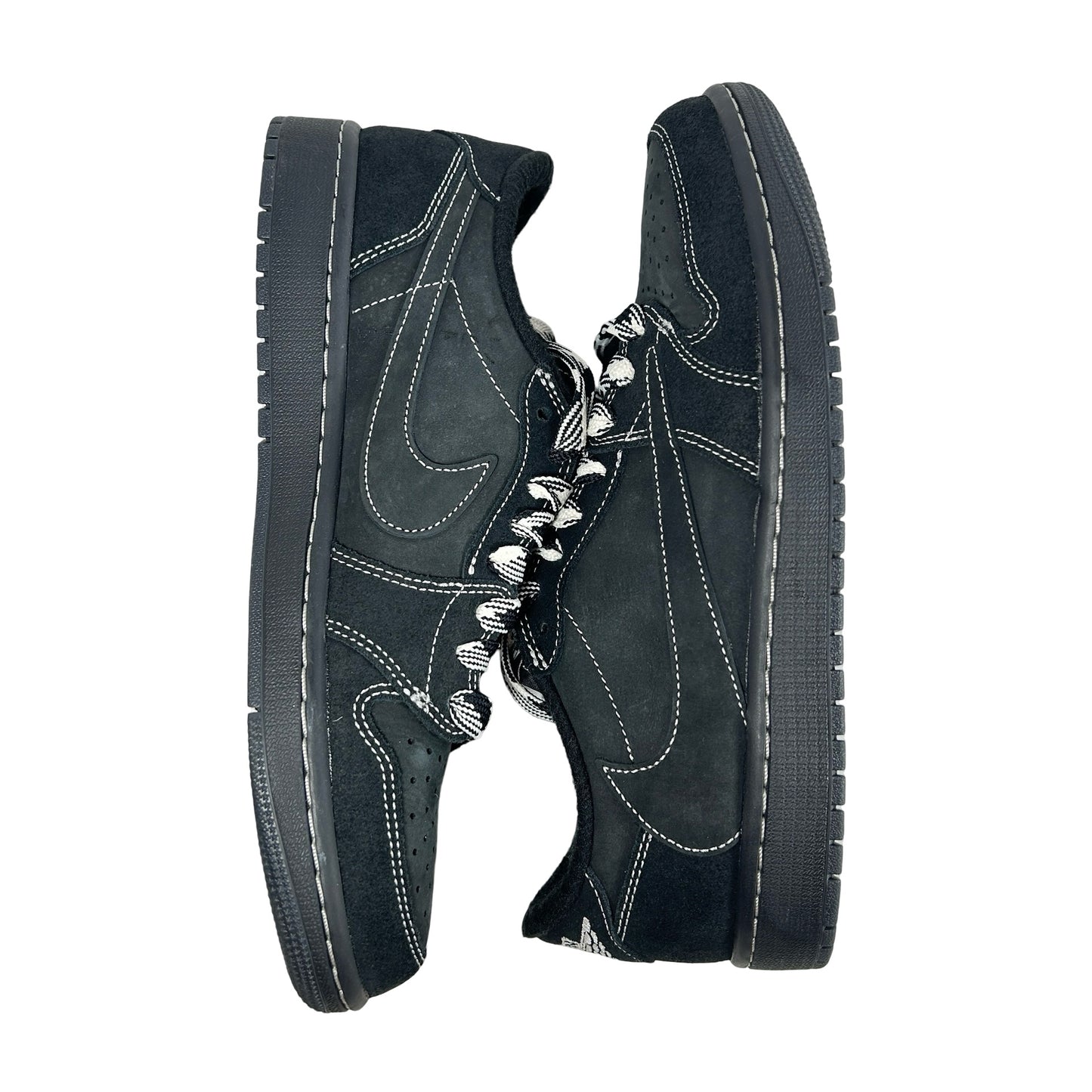 DM7866 001 Jordan 1 Retro Low OG SP Travis Scott Black Phantom [USED] - 9 M (Used4)