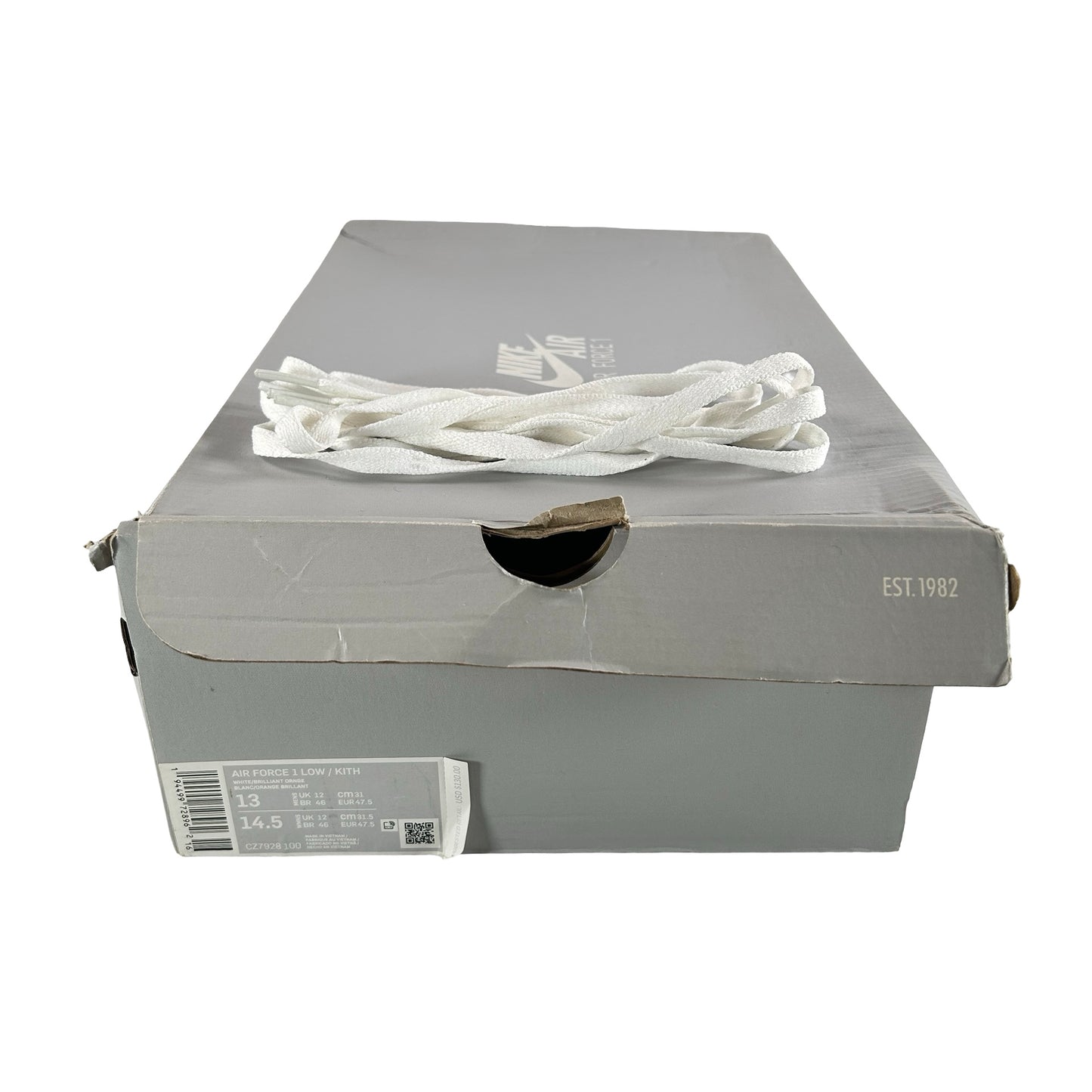 CZ7928 100 Nike Air Force 1 Low Kith Knicks Home [USED] - 13 M (Used)