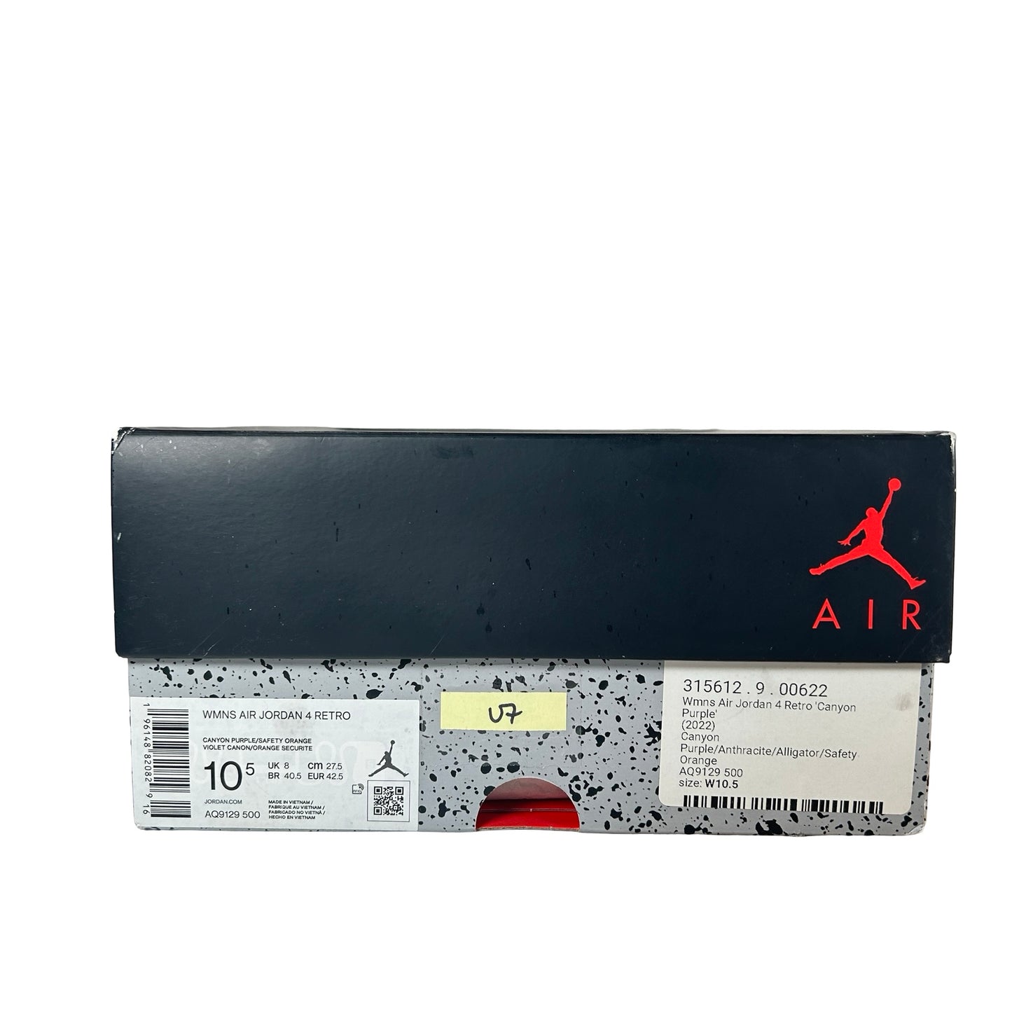 AQ9129 500 Jordan 4 Retro Canyon Purple (Women's) [USED] - 10.5 W (Used7)