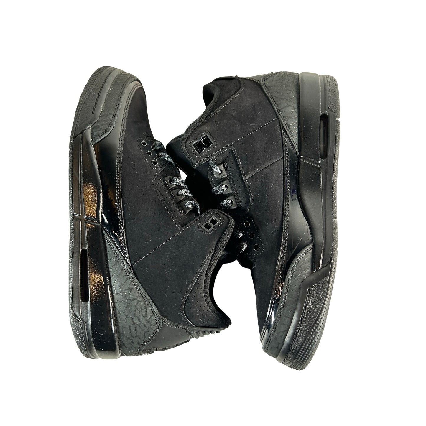 DM0967 001 Jordan 3 Retro Black Cat (2025) (GS) [USED] - 7 Y (Used3)