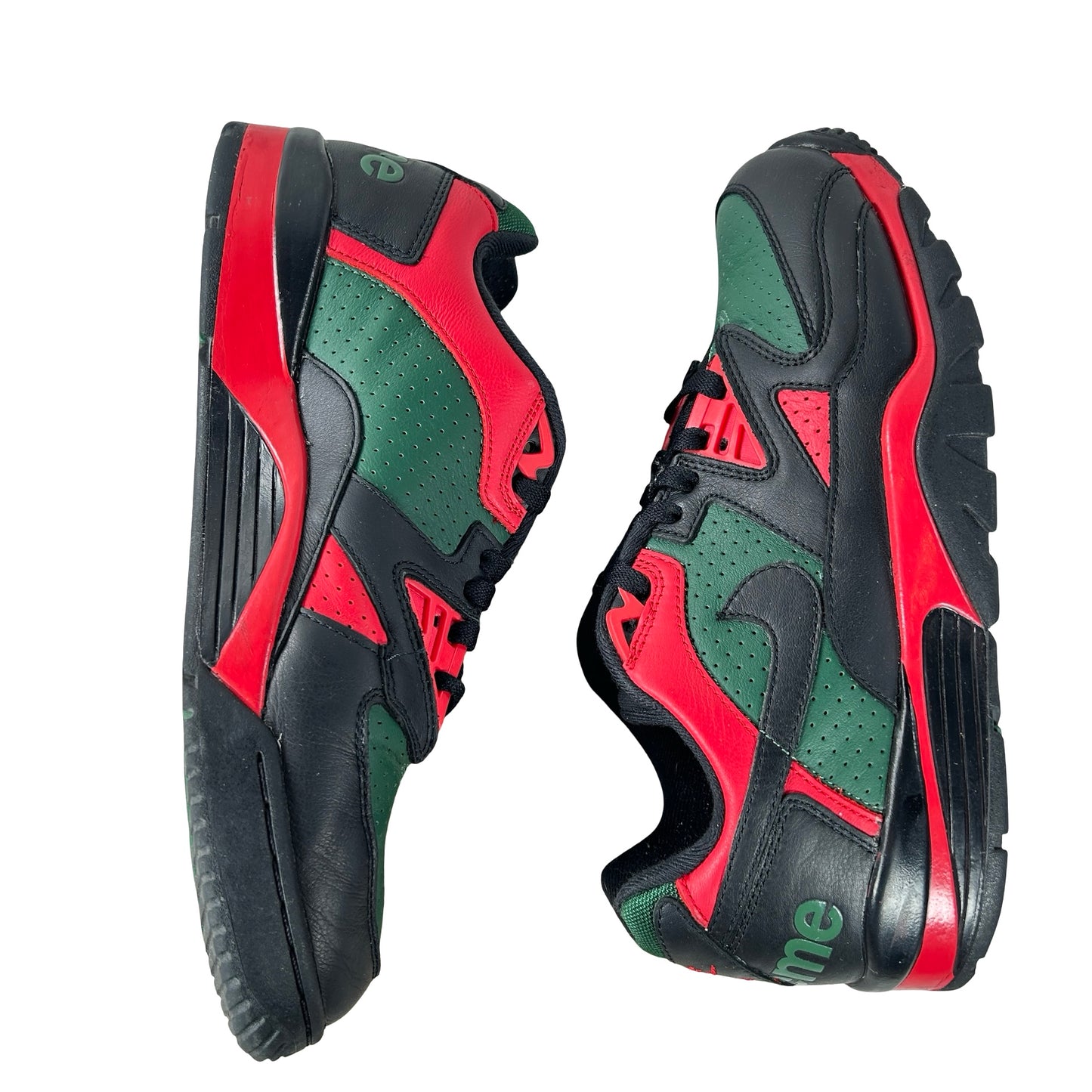 CJ5291 001 Nike Cross Trainer Low Supreme Black Green Red [USED] - 10.5 M (Used)