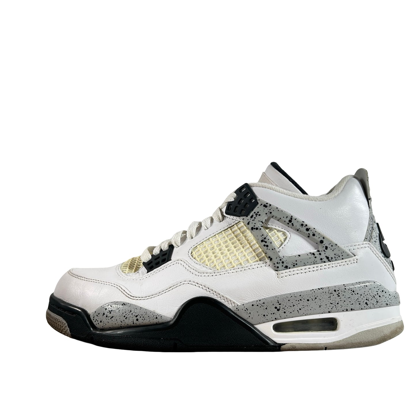 840606 192 Jordan 4 White Cement [USED] - 8.5 M (Used4)