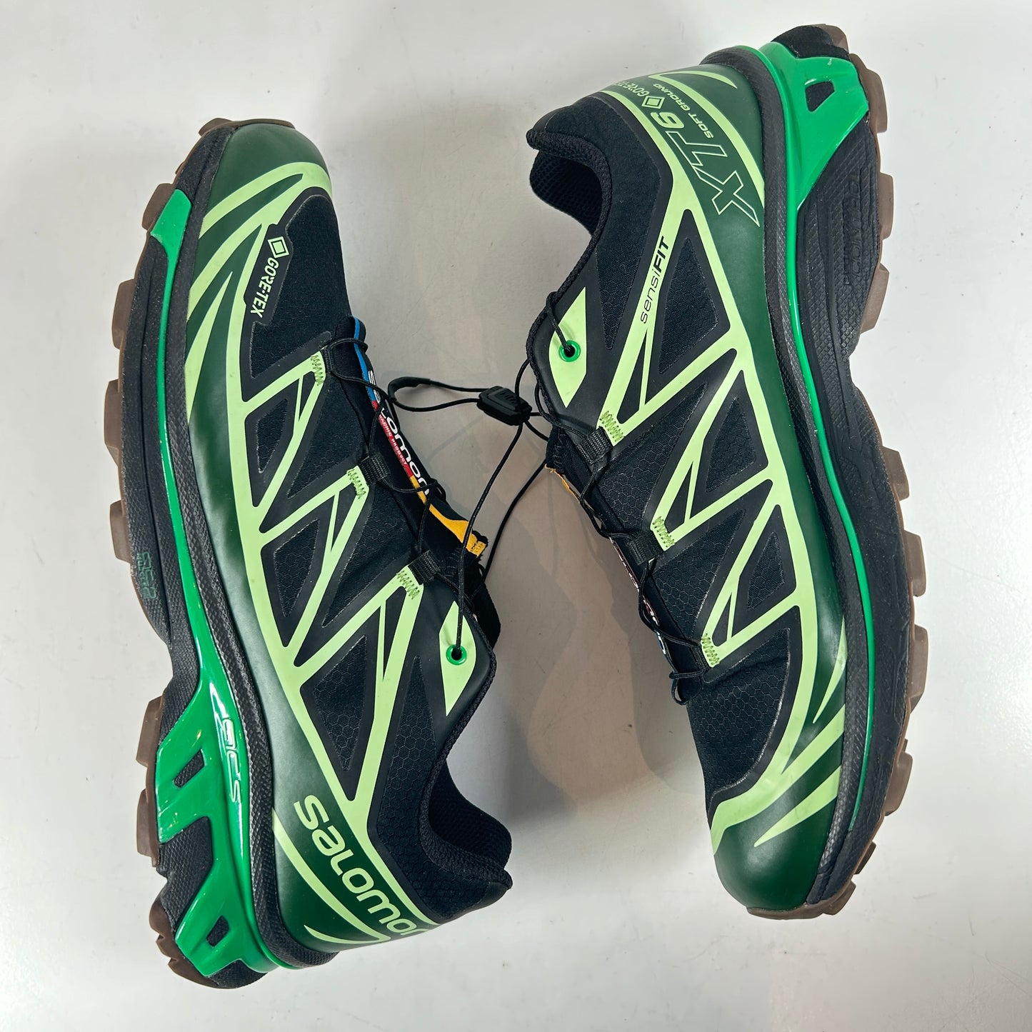 L4729210034 Salomon Advanced XT-6 Gore-Tex Eden Green Ash [USED] - 11 M (Used)