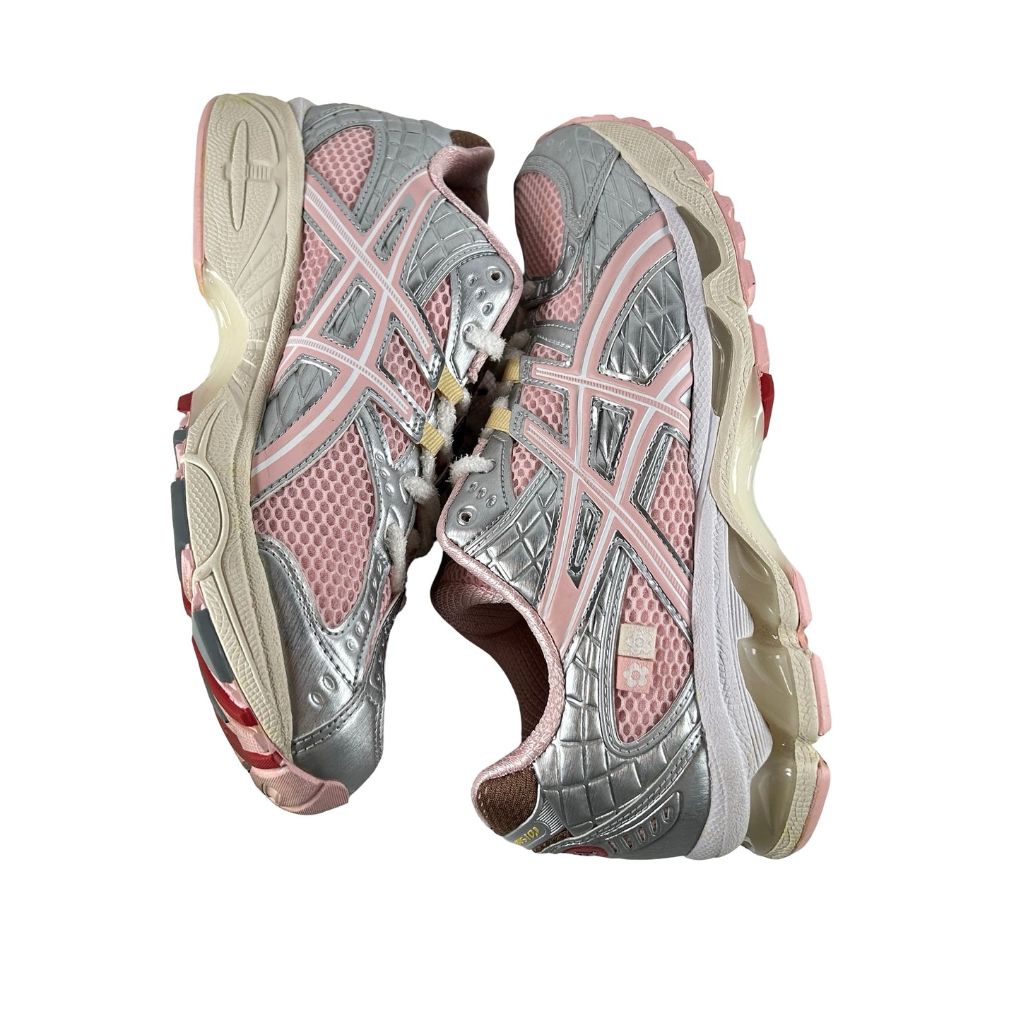 1203A865 702 ASICS Gel-Nimbus 10.1 Vandy The Pink x atmos Banana Split Strawberry [USED] - 8.5 M (Used)