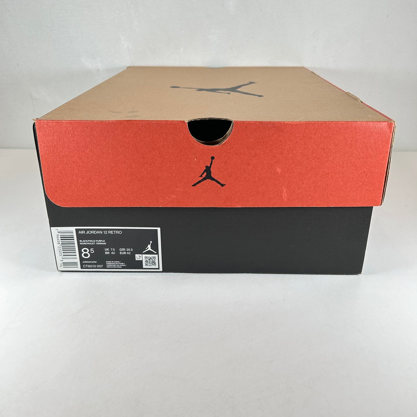 CT8013 057 Jordan 12 Retro Field Purple [USED] - 8.5 M (Used)