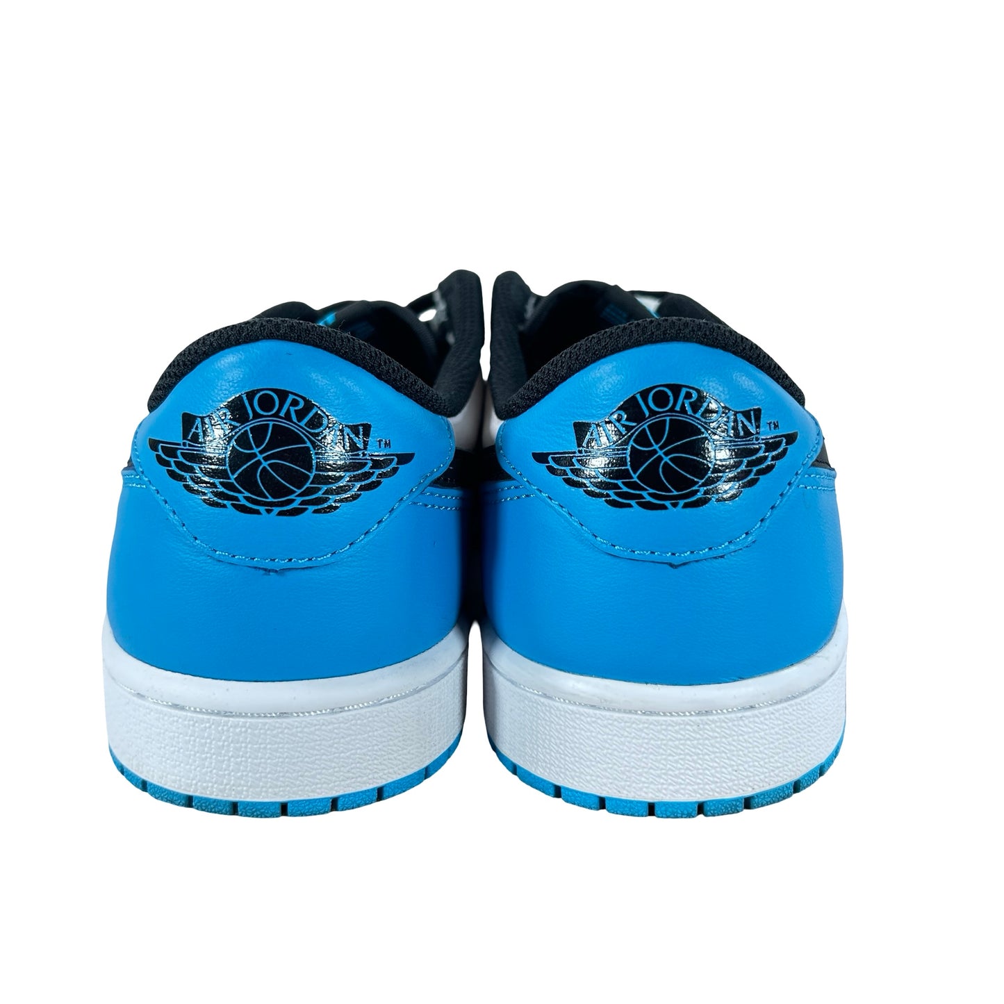 CZ0790 104 Jordan 1 Retro Low OG Black Dark Powder Blue [USED] - 8.5 M (Used2) (No Box2)