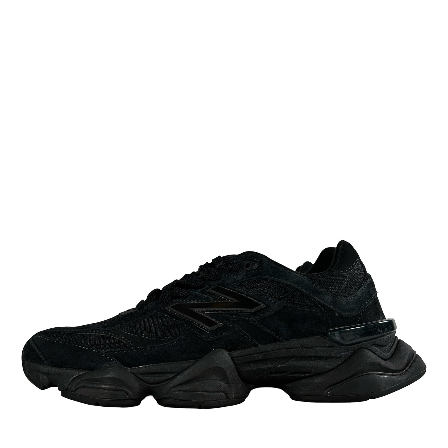 U9060BPM New Balance 9060 Triple Black [USED] - 9.5 M (Used)