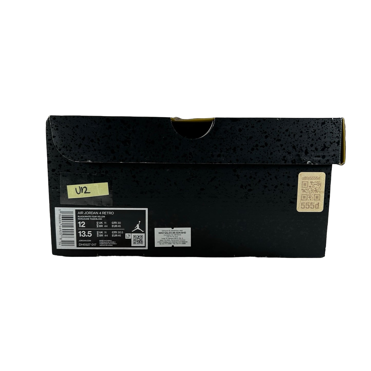 DH6927 017 Jordan 4 Retro Thunder [USED] - 12 M (Used12)