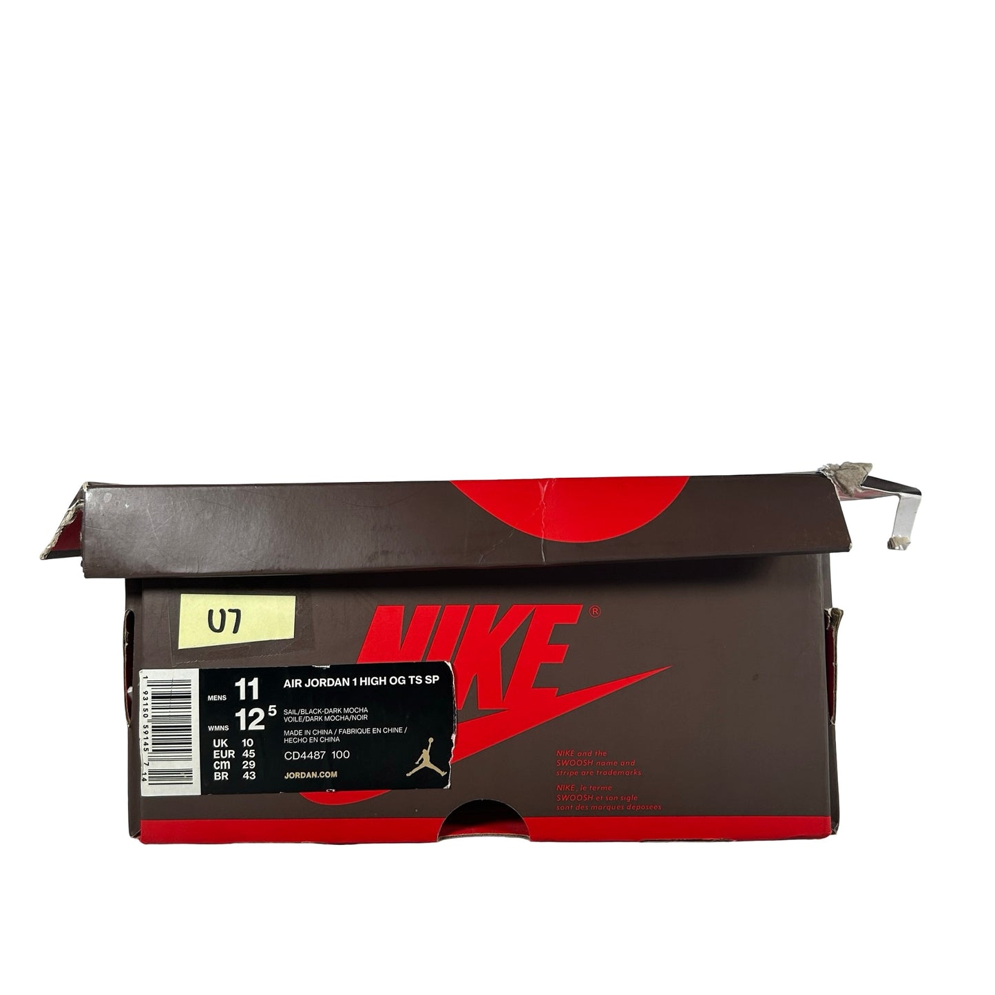 CD4487 100 Jordan 1 Travis Scott Mocha [USED] - 11 M (Used7)