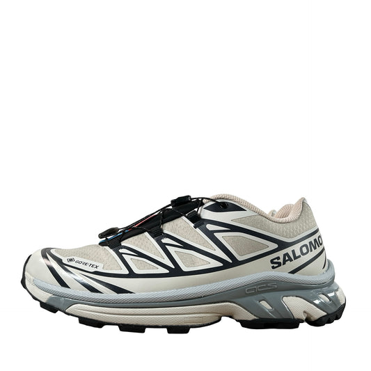 L49201400 Salomon XT-6 Gore-Tex Silver Cloud Black