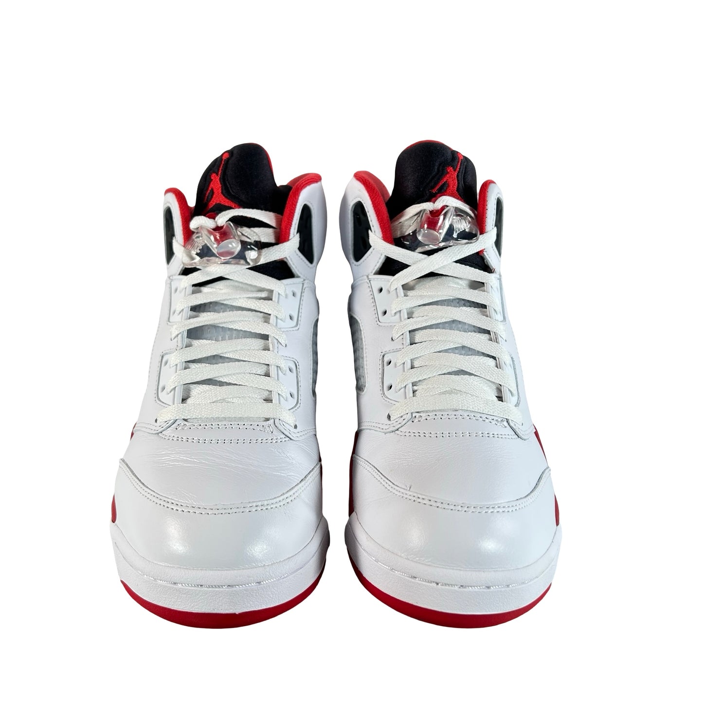 HQ7978 101 Jordan 5 Retro Fire Red Black Tongue (2025) [USED] - 10 M (Used)