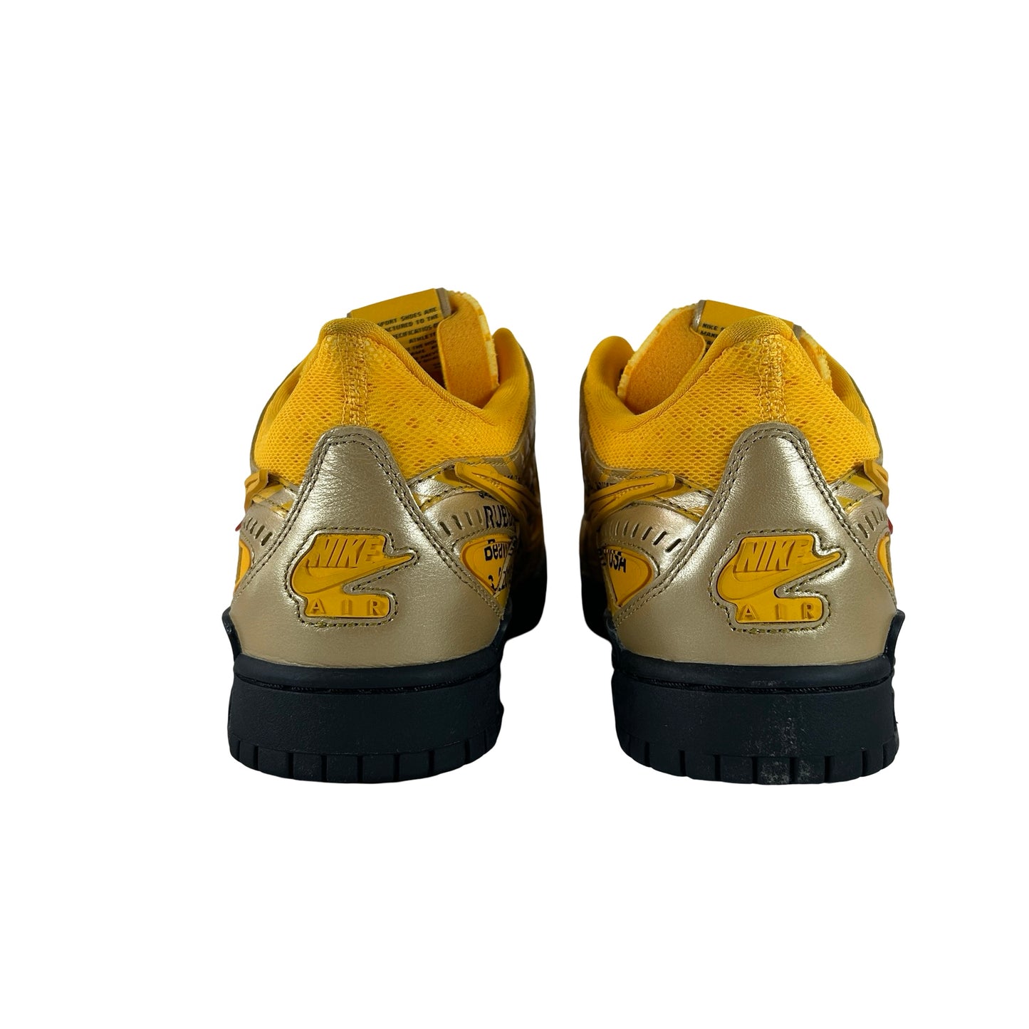 CU6015 700 Nike Air Rubber Dunk Off-White University Gold [USED] - 11 M (Used)