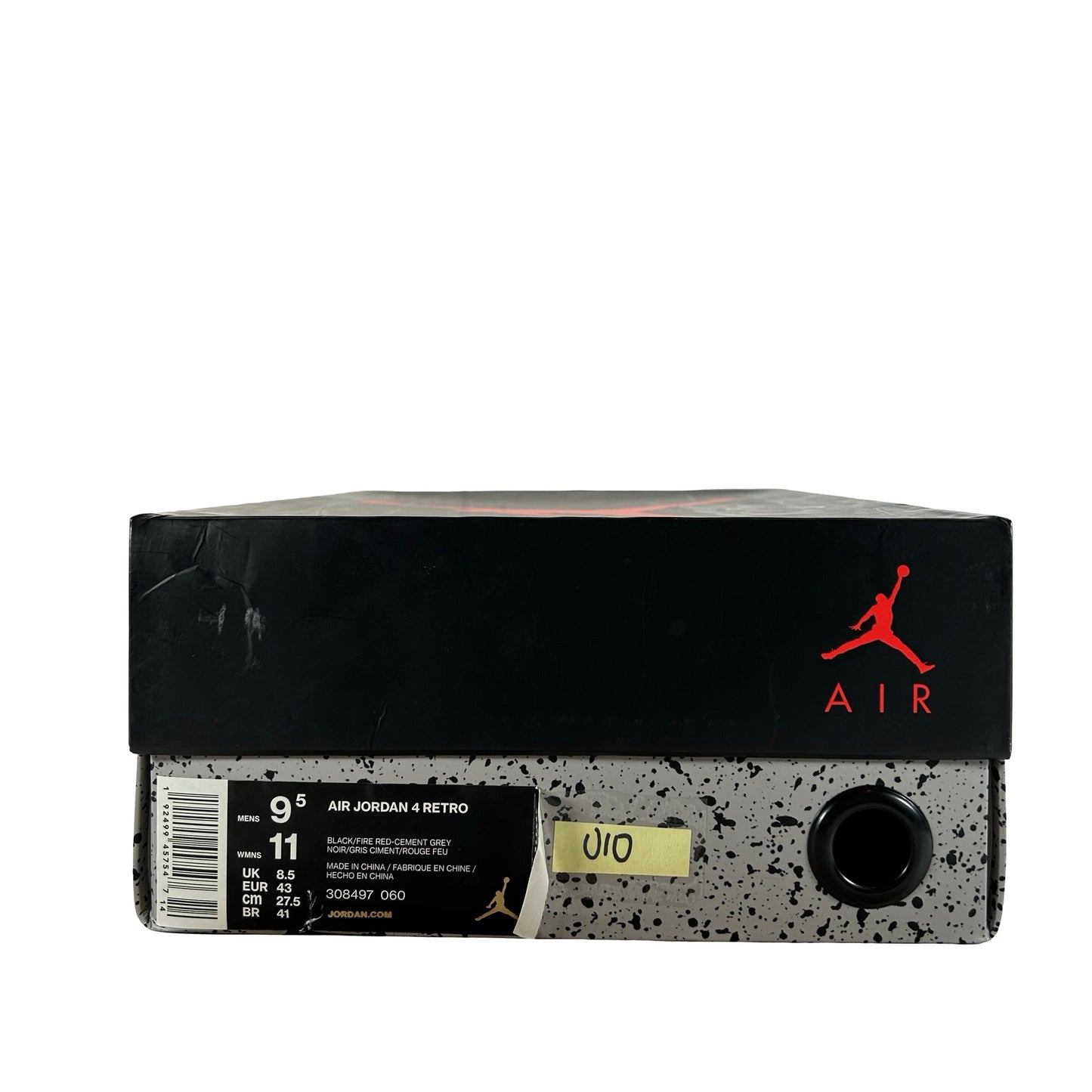 308497 060 Jordan 4 Retro Bred (2019) [USED] - 9.5 M (Used10)