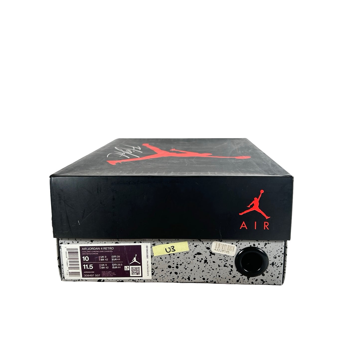 308497 007 Jordan 4 Retro Cool Grey (2019) [USED] - 10 M (Used3)