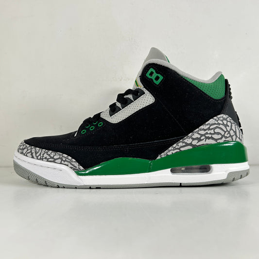 CT8532 030 Jordan 3 Retro Pine Green [USED] - 7 M (VNDS)