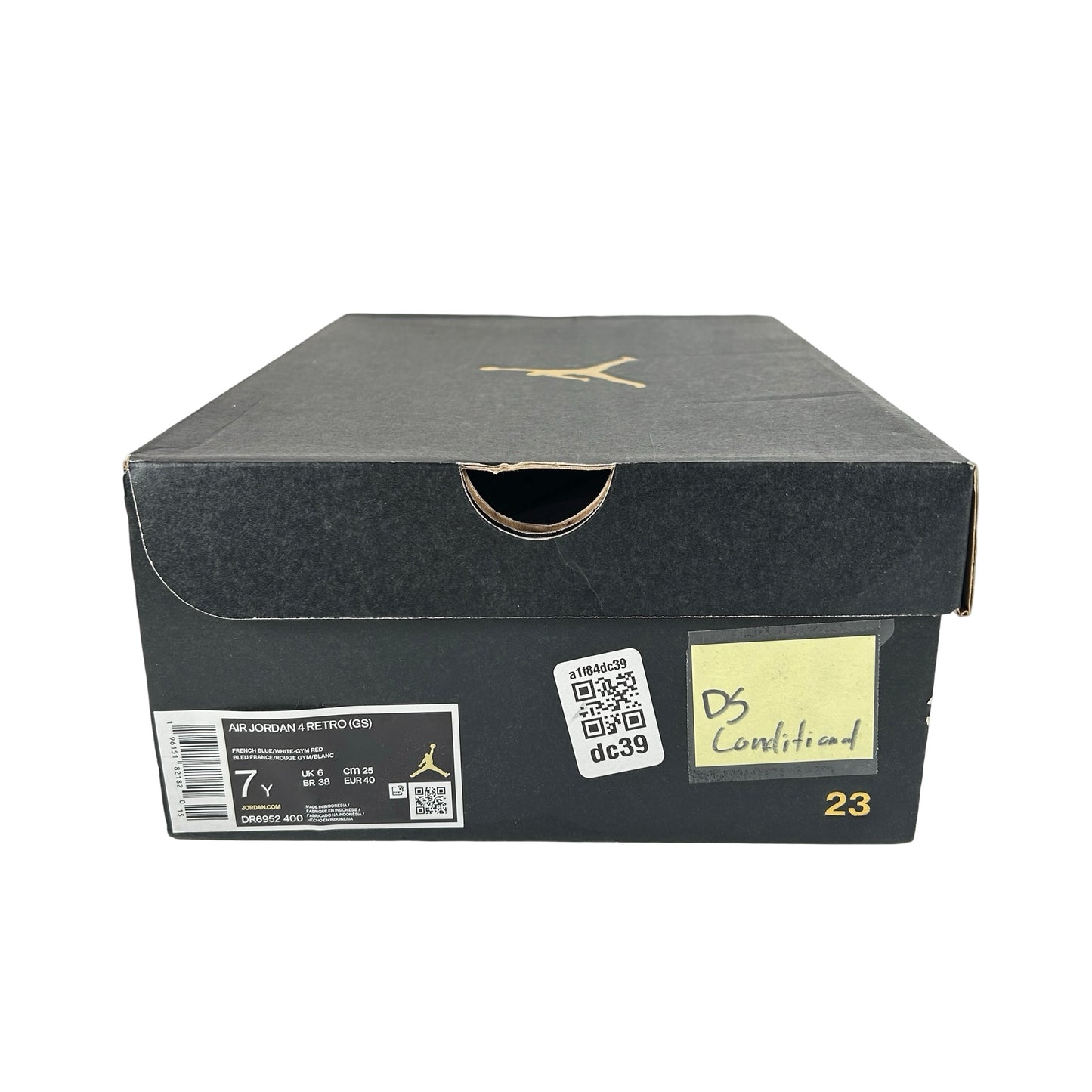 DR6952 400 Jordan 4 Retro Messy Room (GS) [CONDITIONAL] - 7 Y (DS) (Yellowing)