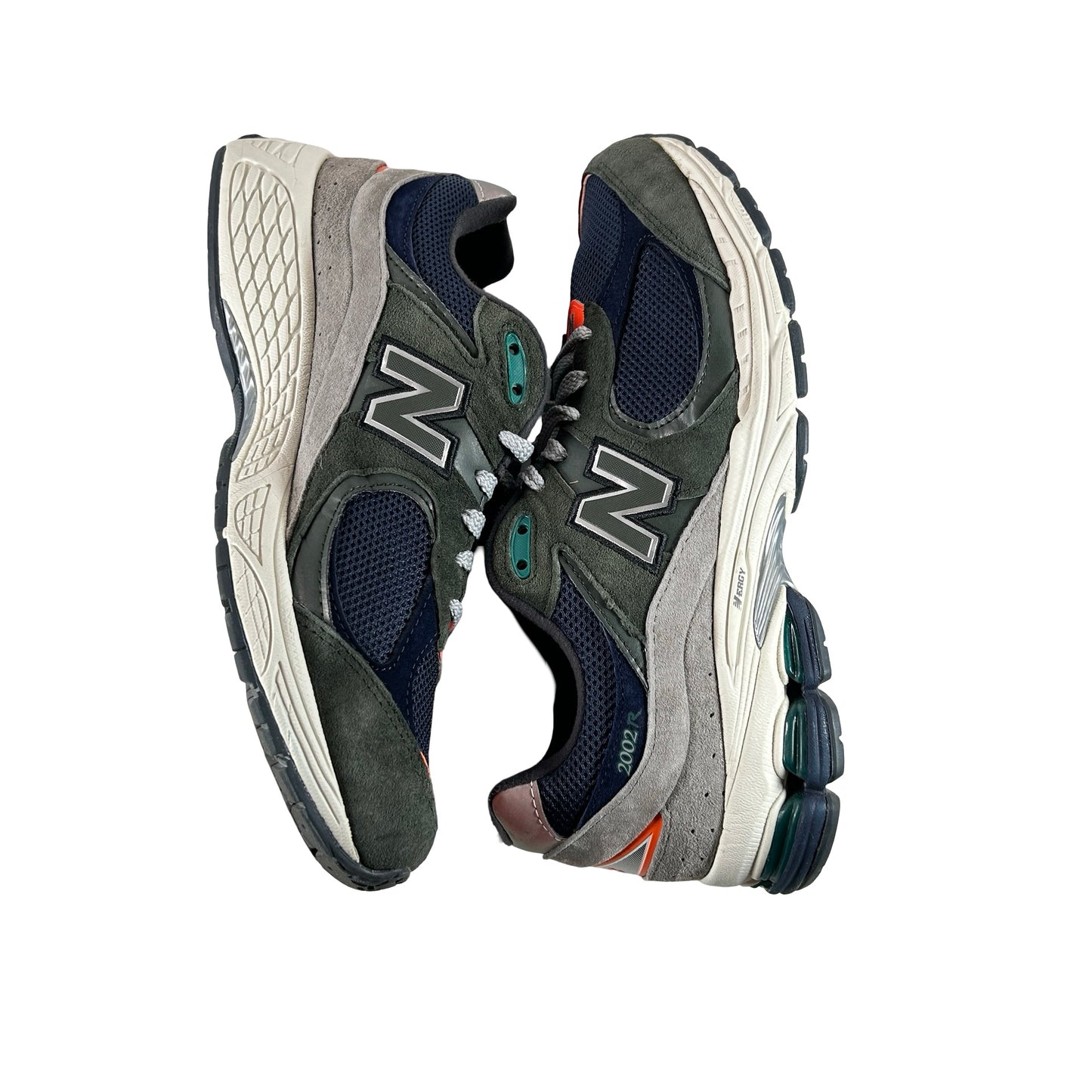 ML2002RF New Balance 2002R Defense Green Natural Indigo 11 M - (Used) (Replace Box)