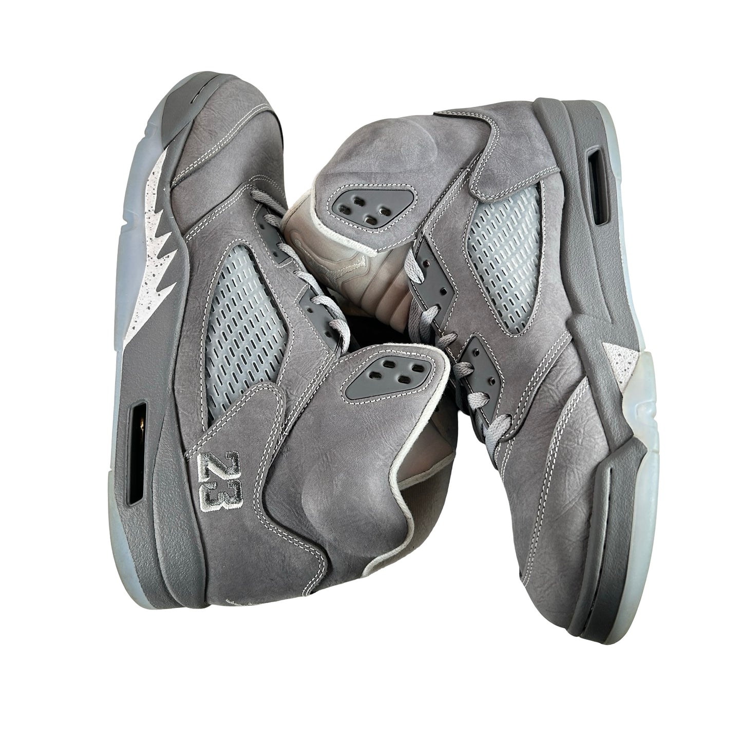 DD0587 002 Jordan 5 Retro Wolf Grey (2026) [USED] - 13 M (Used)