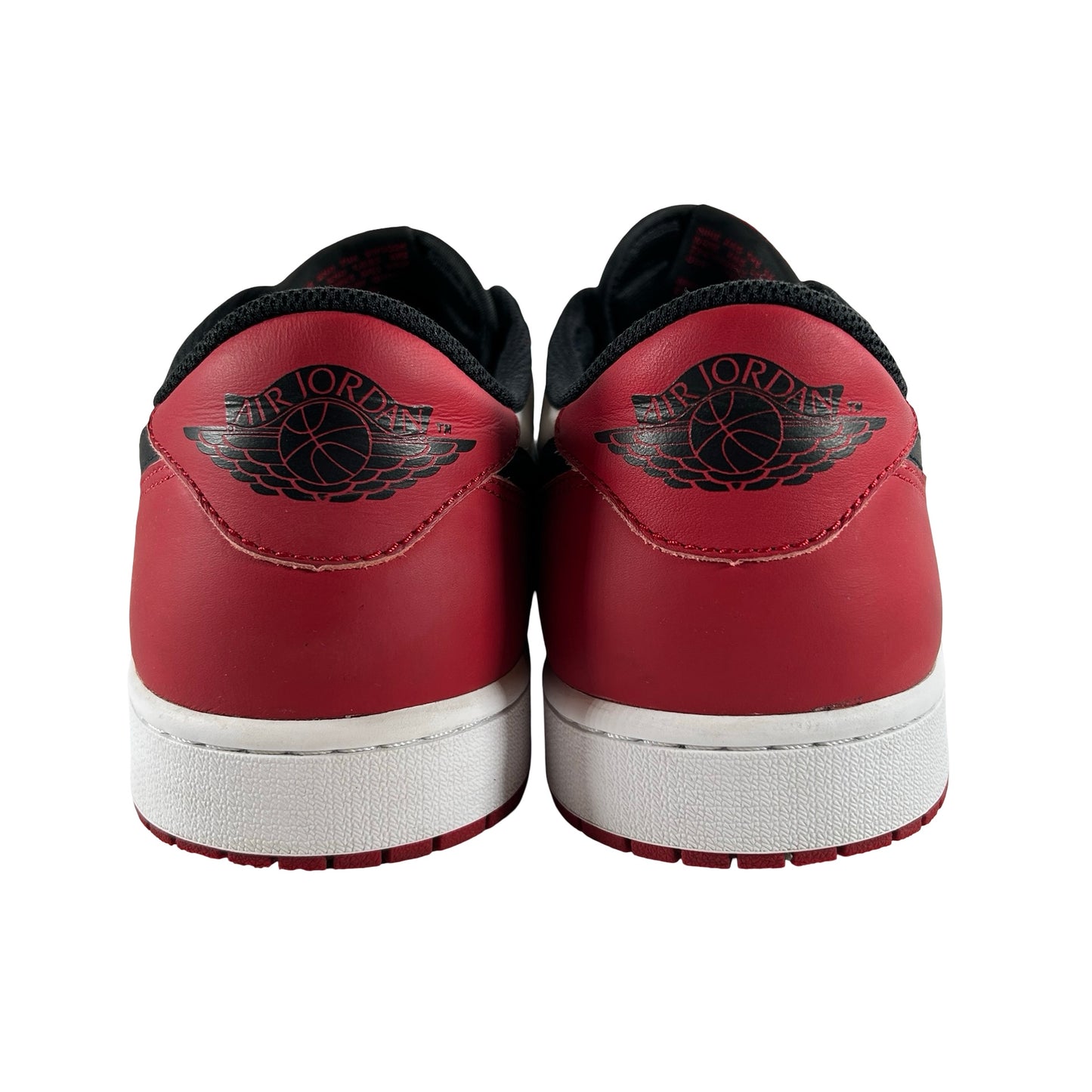 CZ0790 106  Jordan 1 Retro Low OG Black Toe (2023) [USED] - 13 M (Used)