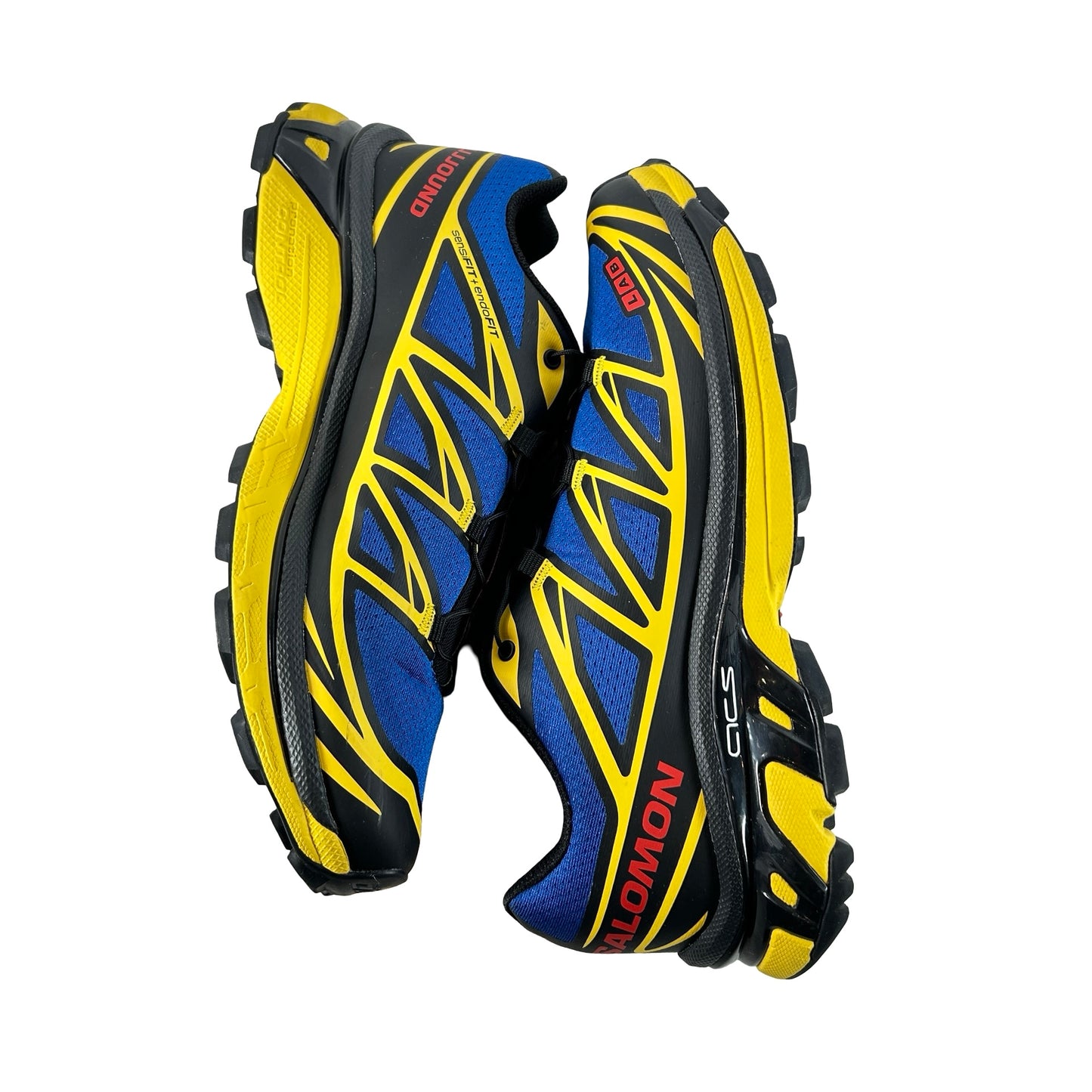 L49130400 Salomon XT-6 JJJJound Nautical Blue Lemon [USED] - 8 M (Used)