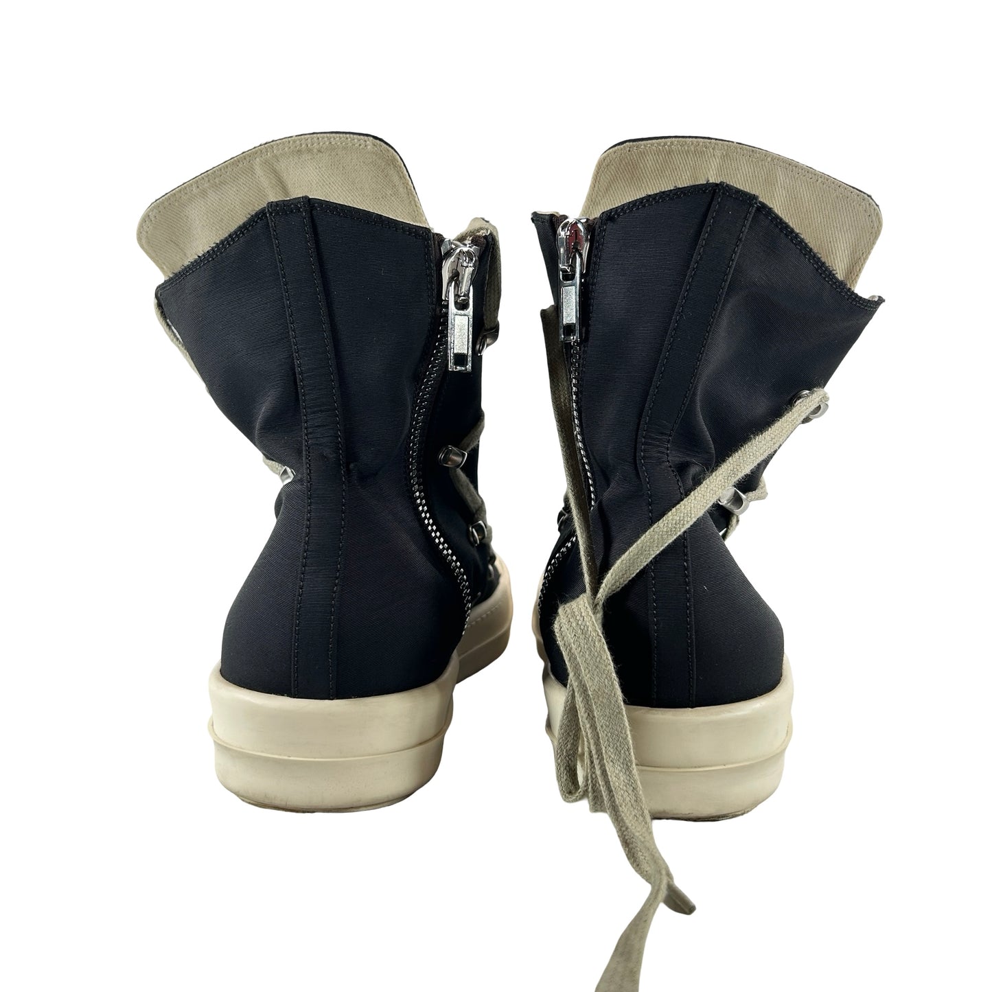 Rick Owens Porterville DRKSHDW Hexa High Black Milk [USED] - 45 (Used) (No Box)