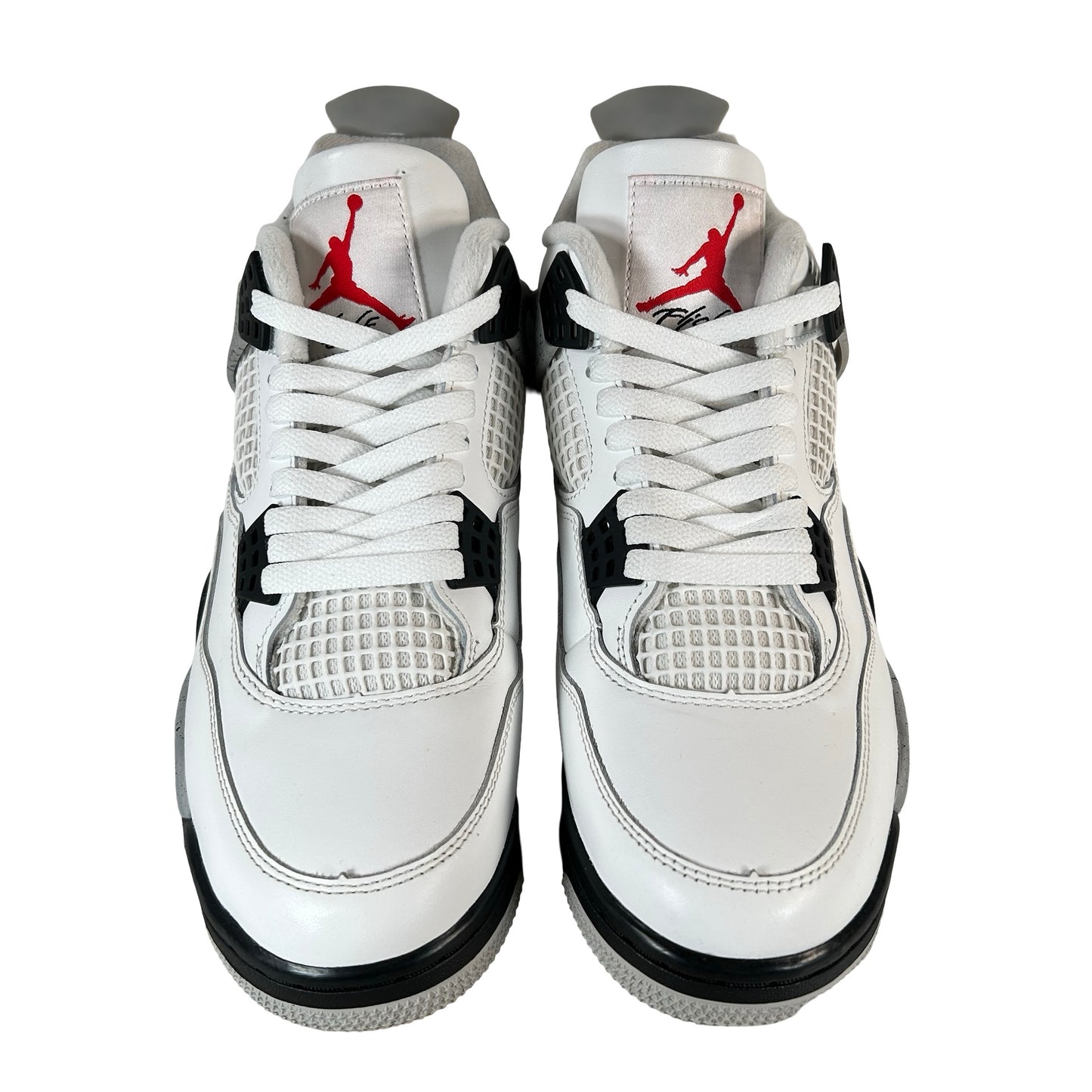 FV5029 100 Jordan 4 Retro White Cement (2025) [USED] - 9 M (Used13)