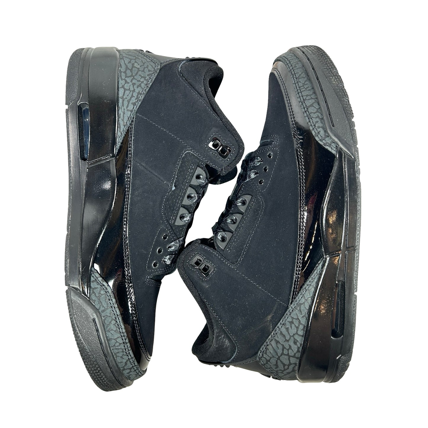 CT8532 001 Jordan 3 Retro Black Cat (2025) [USED] - 9.5 M (Used8)