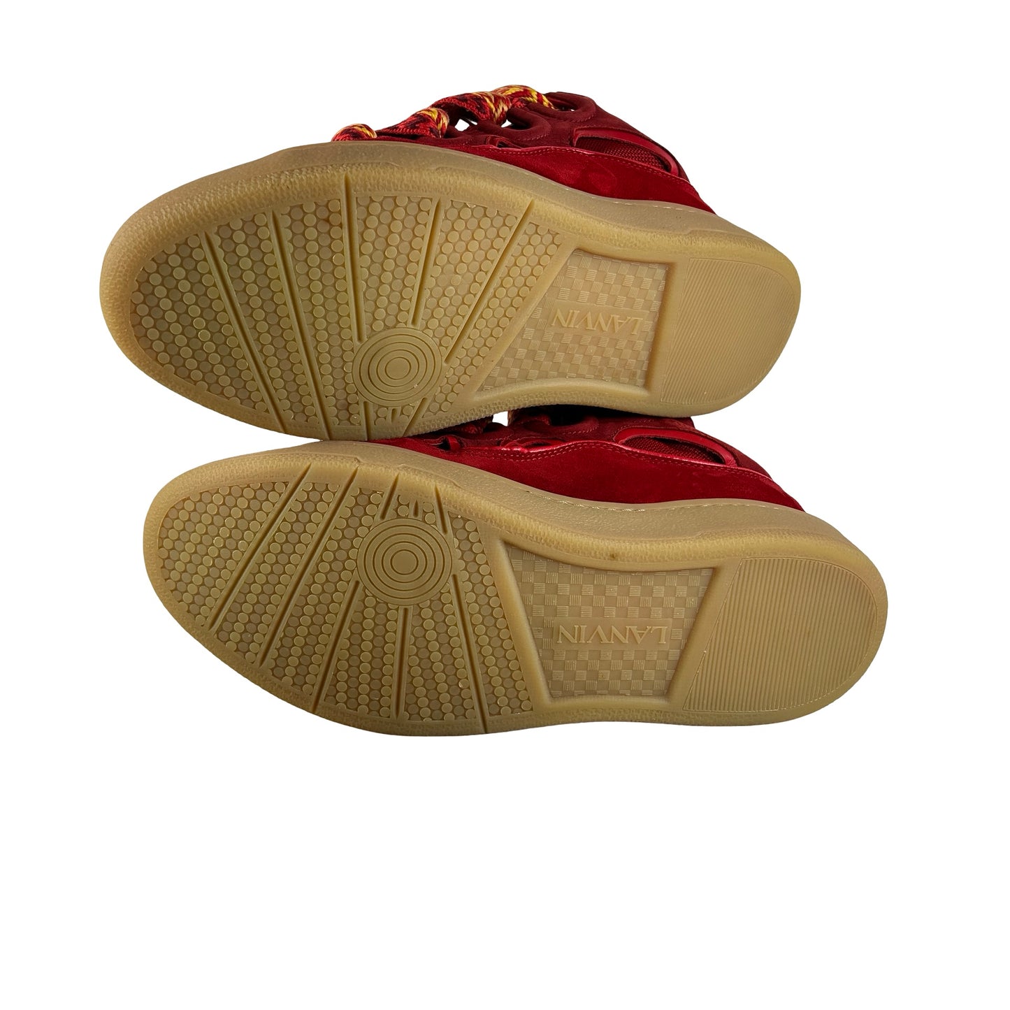 FM SKRK11 DRAG E2237 Lanvin Leather Curb Poppy Red [USED] - 45 M (Used)