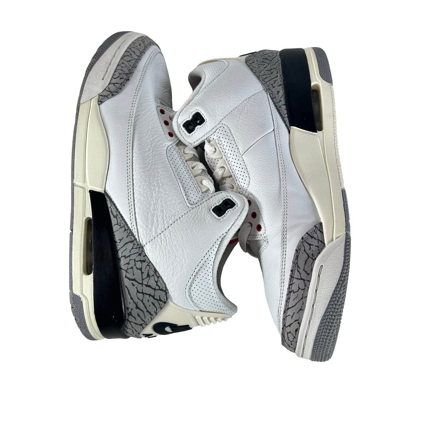 DN3707 100 Jordan 3 Retro White Cement Reimagined [USED] - 9.5 M (Used21)