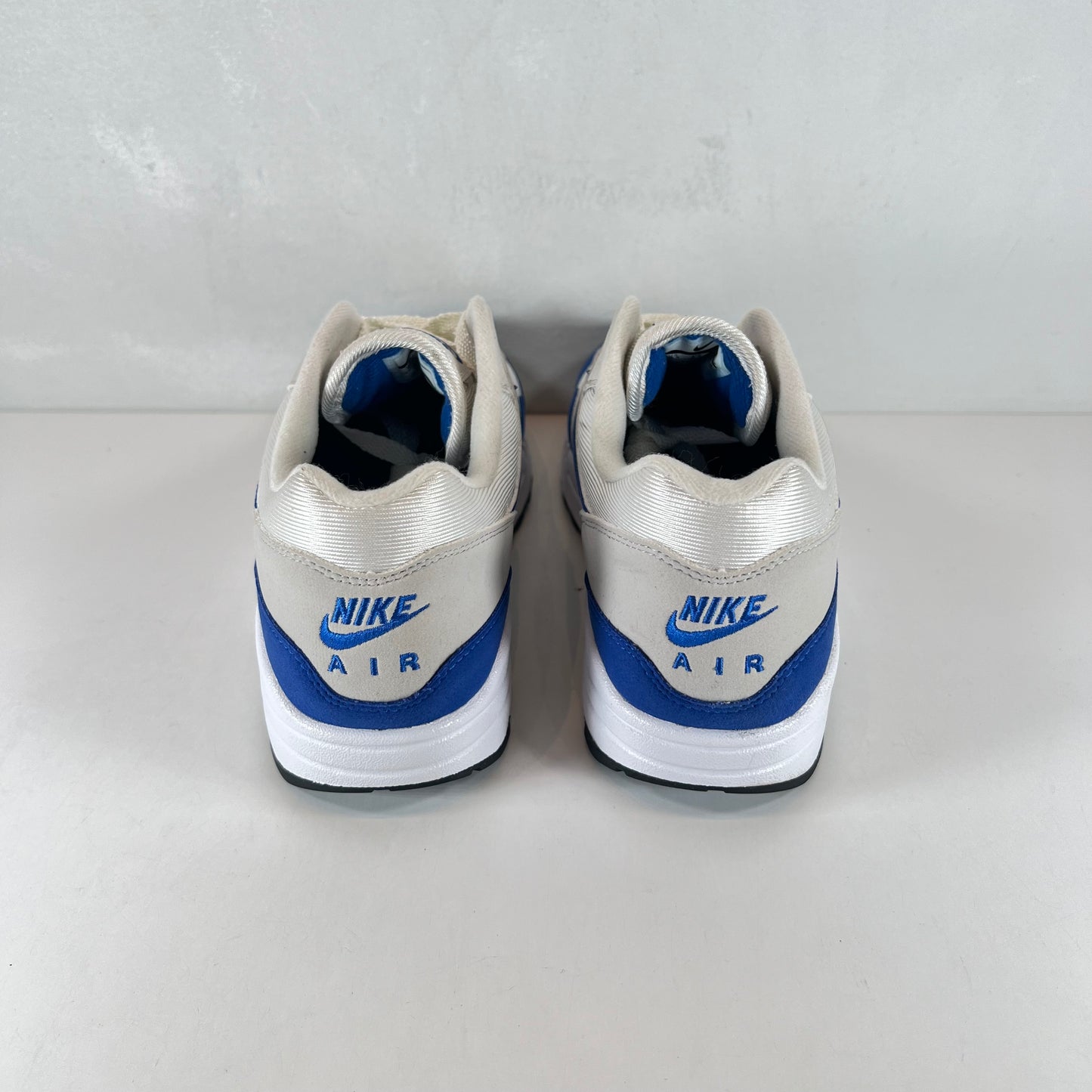 908375 101 Nike Air Max 1 Anniversary Royal (2017) [USED] - 9.5 M (Used)