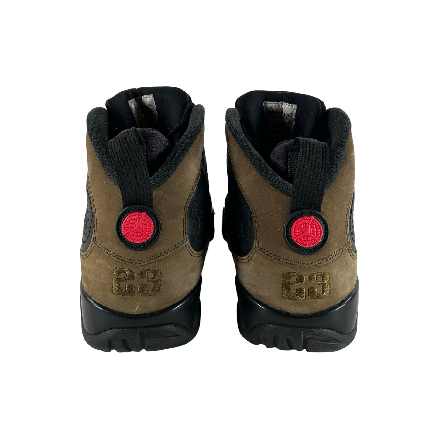 HV4794 030 Air Jordan 9 Retro Olive (2024) [USED] - 11.5 M (Used2)