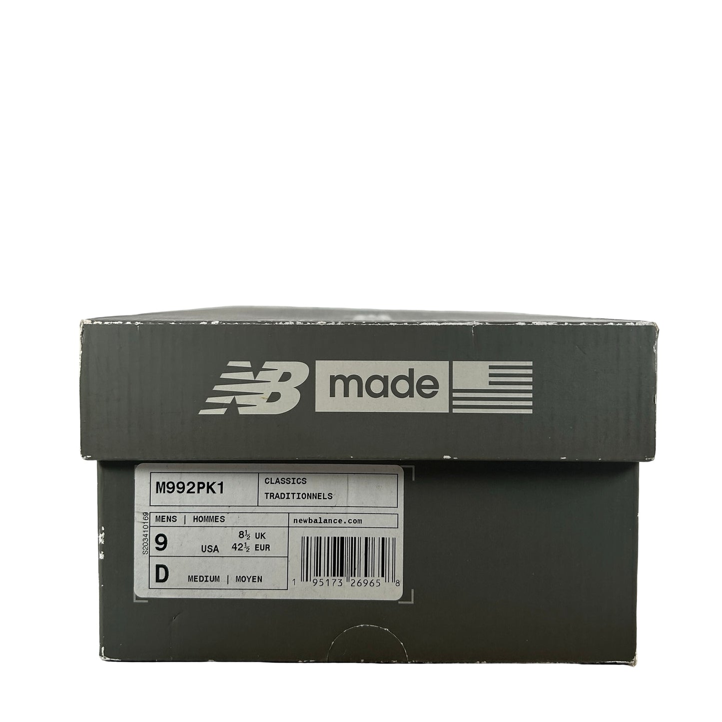 M992PK1 New Balance 992 Packer Shoes [USED] - 9 M (Used)