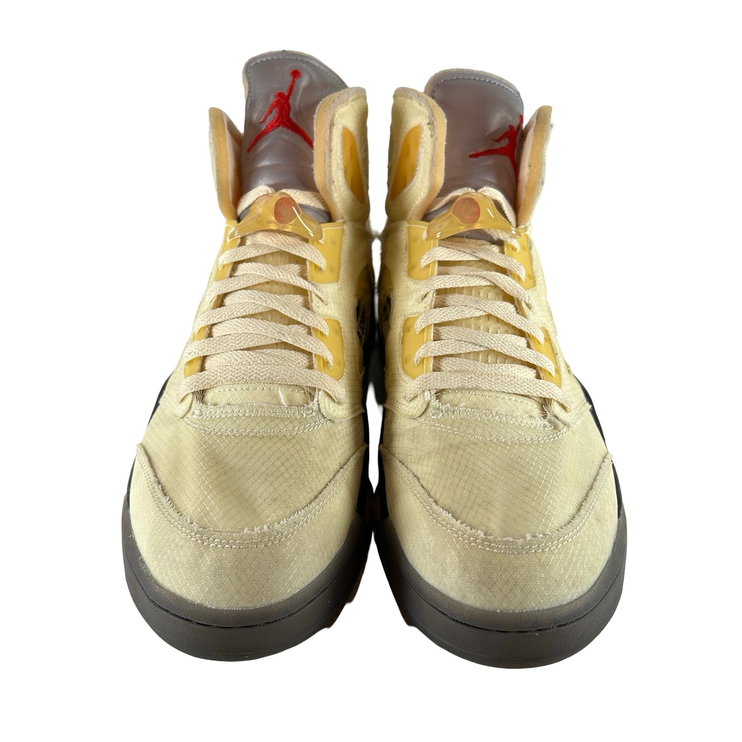 DH8565 100 Jordan 5 Off-White Sail [USED] - 12.5 M (Used)