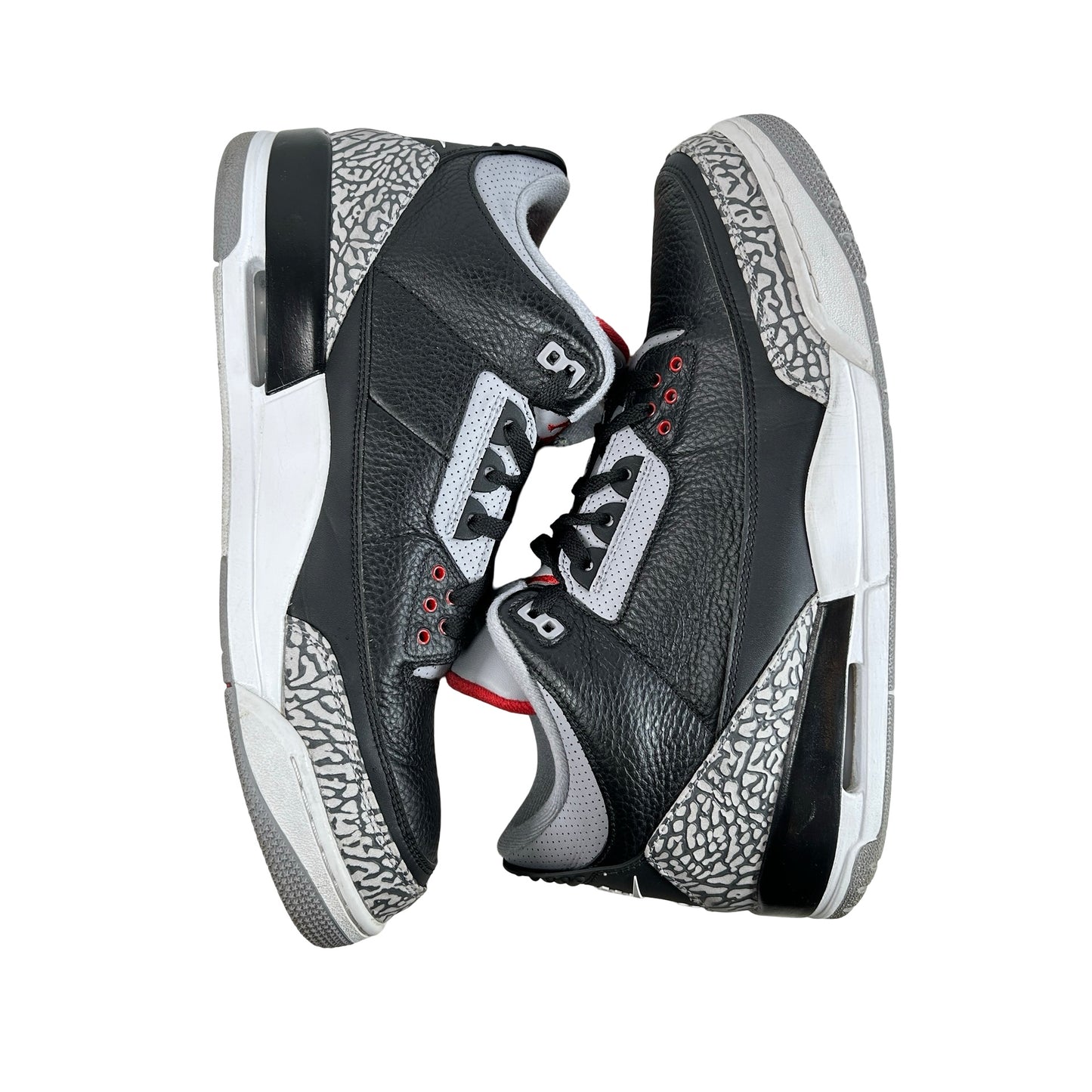 854262 001 Jordan 3 Black Cement 2018 [USED] - 14 M (Used)