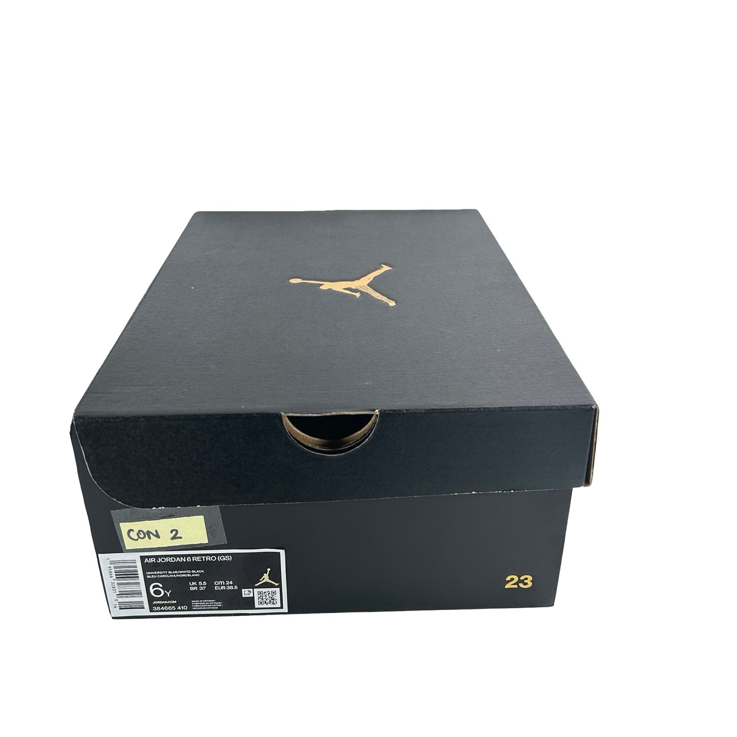 384665 410 Jordan 6 Retro UNC White (GS) [CONDITIONAL] - 6 Y (Yellowing2)