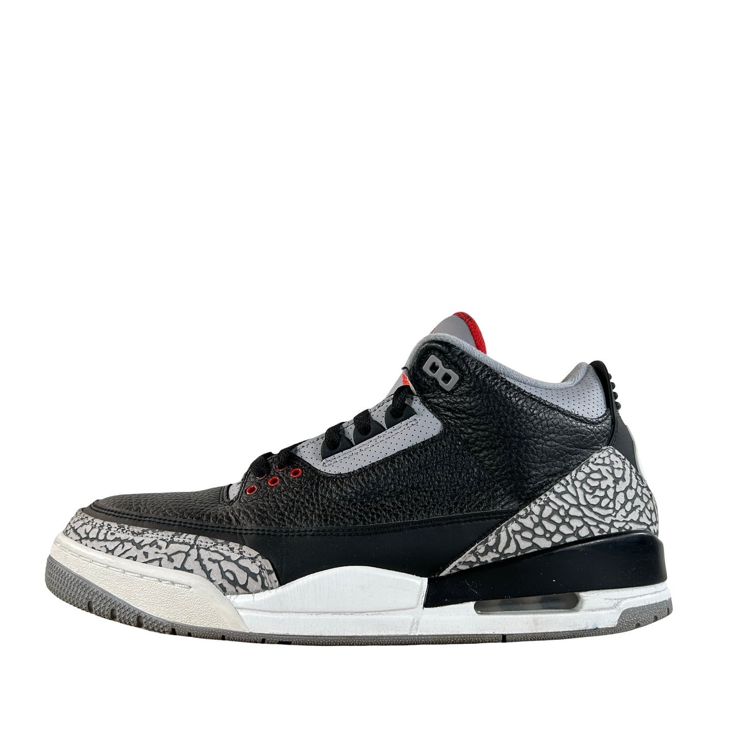 854262 001 Jordan 3 Black Cement 2018 [USED] - 12 M (Used7)