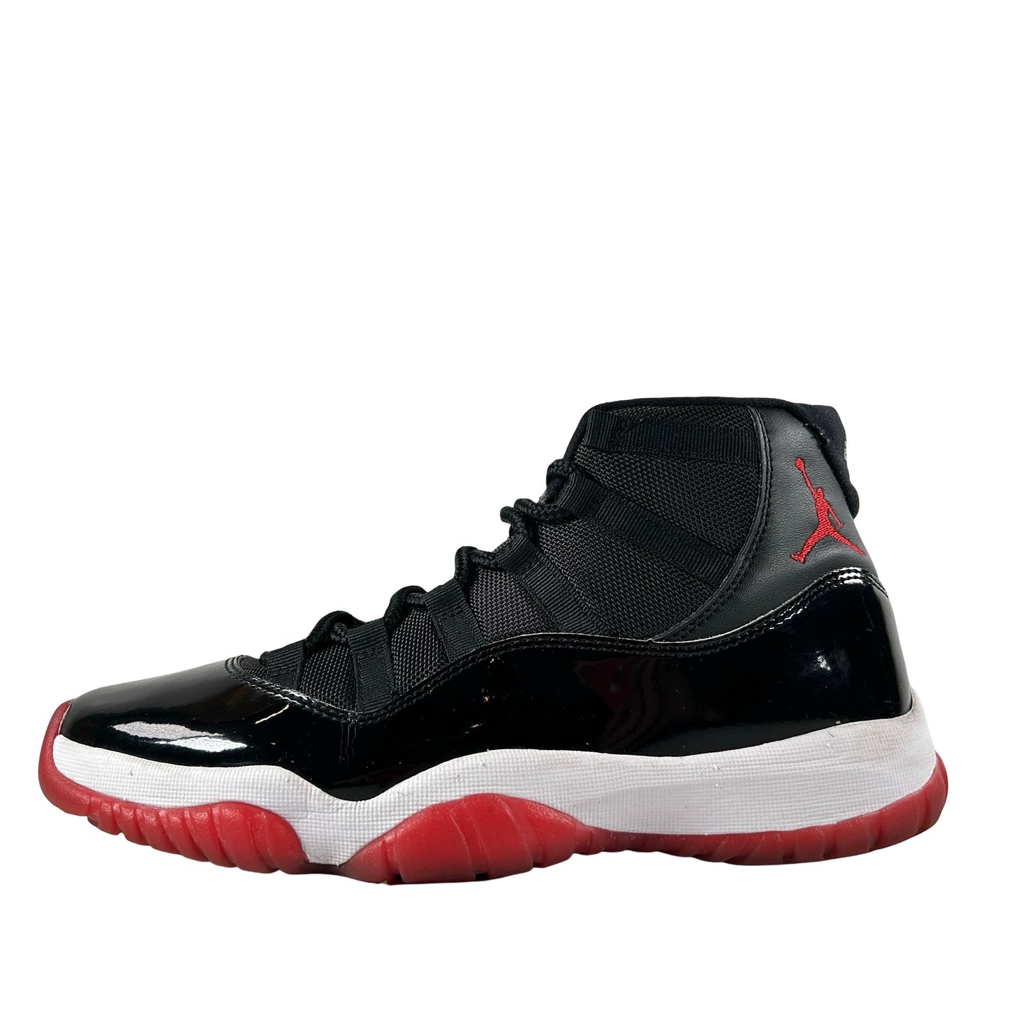 378037 061 Jordan 11 Bred (2019) [USED] - 9 M (Used) (No Insoles)