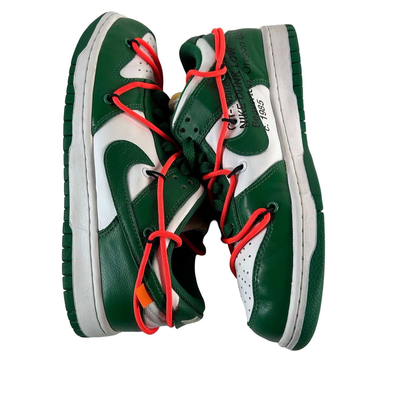 CT0856 100 Nike Dunk Low Blanco roto Verde