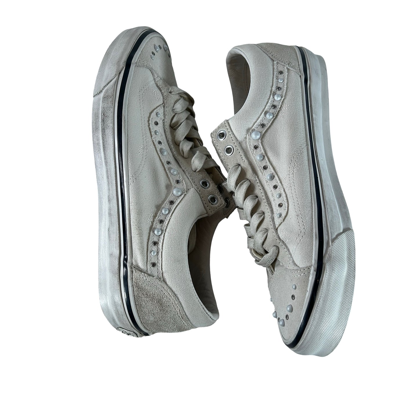 VN000E8VCCZ Vans OTW Old Skool 36 Pearlized Pack Marshmallow [USED] - 11 M (Used)