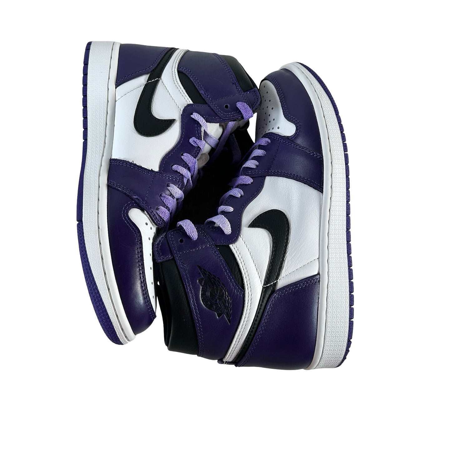 555088 500 Jordan 1 Court Purple [USED] - 8.5 M (Used4)