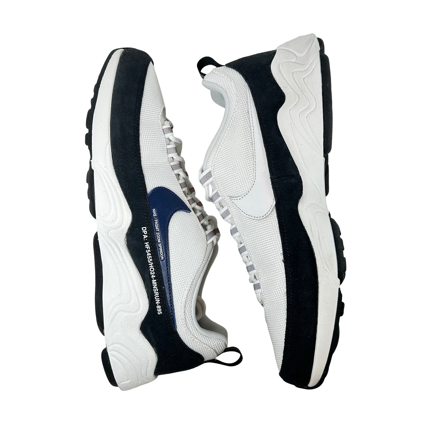 HF5455 100 Nike Air Zoom Spiridon Fragment Design White Blue Void [USED] - 9.5 M (VNDS)