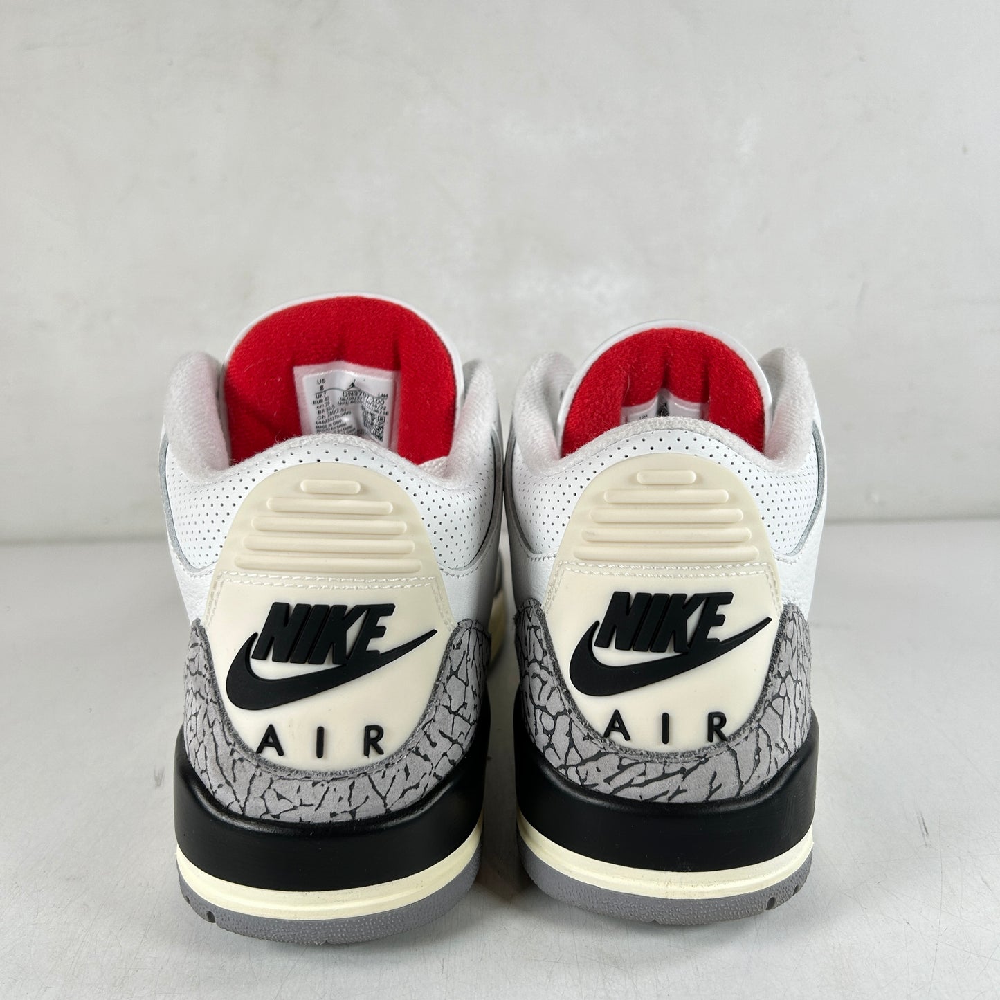 DN3707 100 Jordan 3 Retro White Cement Reimagined [USED] - 8 M (Used5)