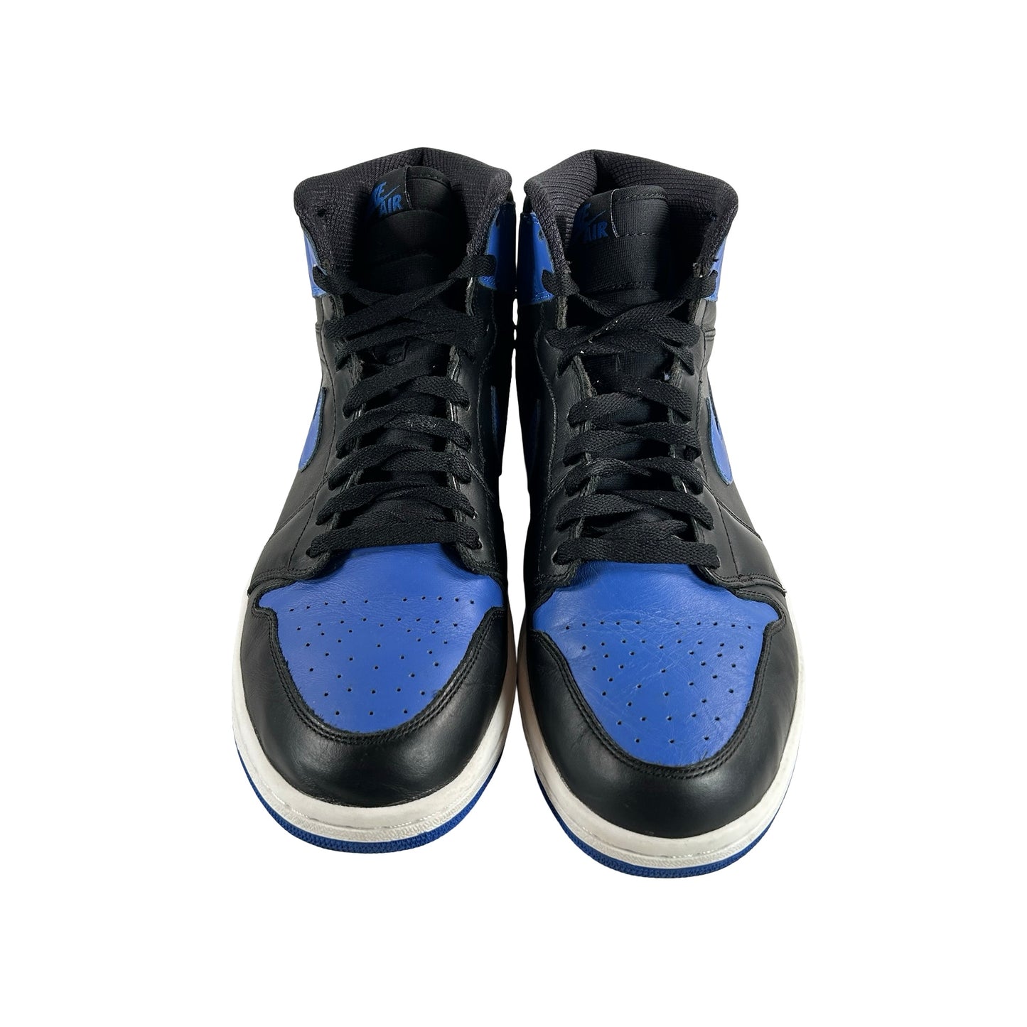 555088 085 Jordan 1 Retro Black Royal Blue (2013) [USED] - 12 M (Used)