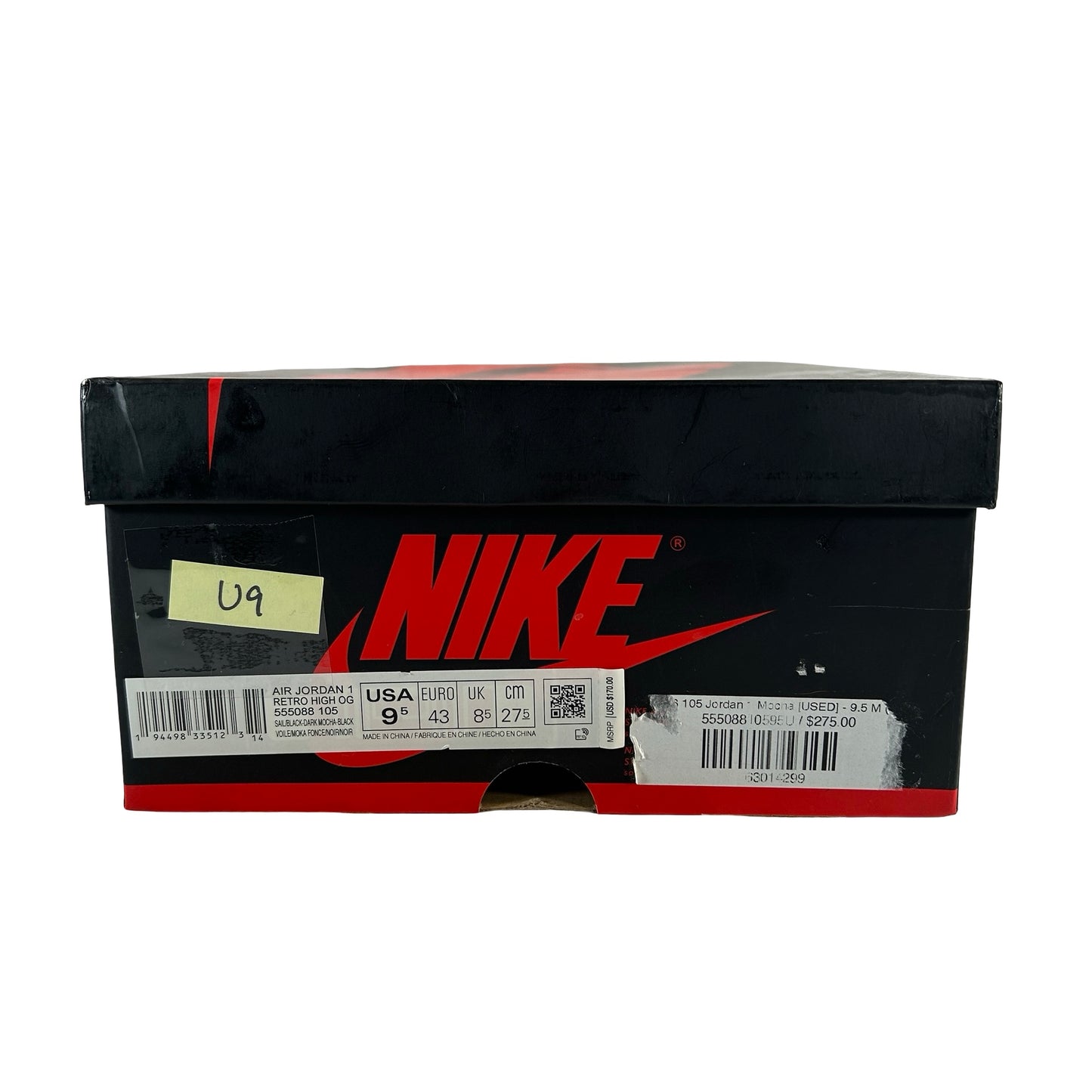 555088 105 Jordan 1 Mocha [USED] - 9.5 M (Used9)