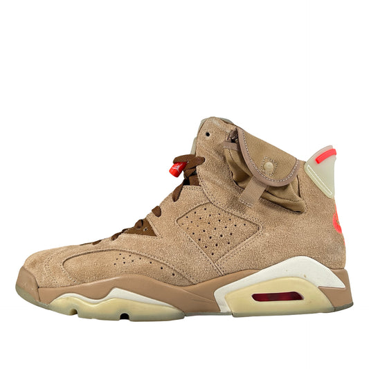 DH0690 200 Jordan 6 Retro Travis Scott British Khaki [USED] - 13 M (Used4)