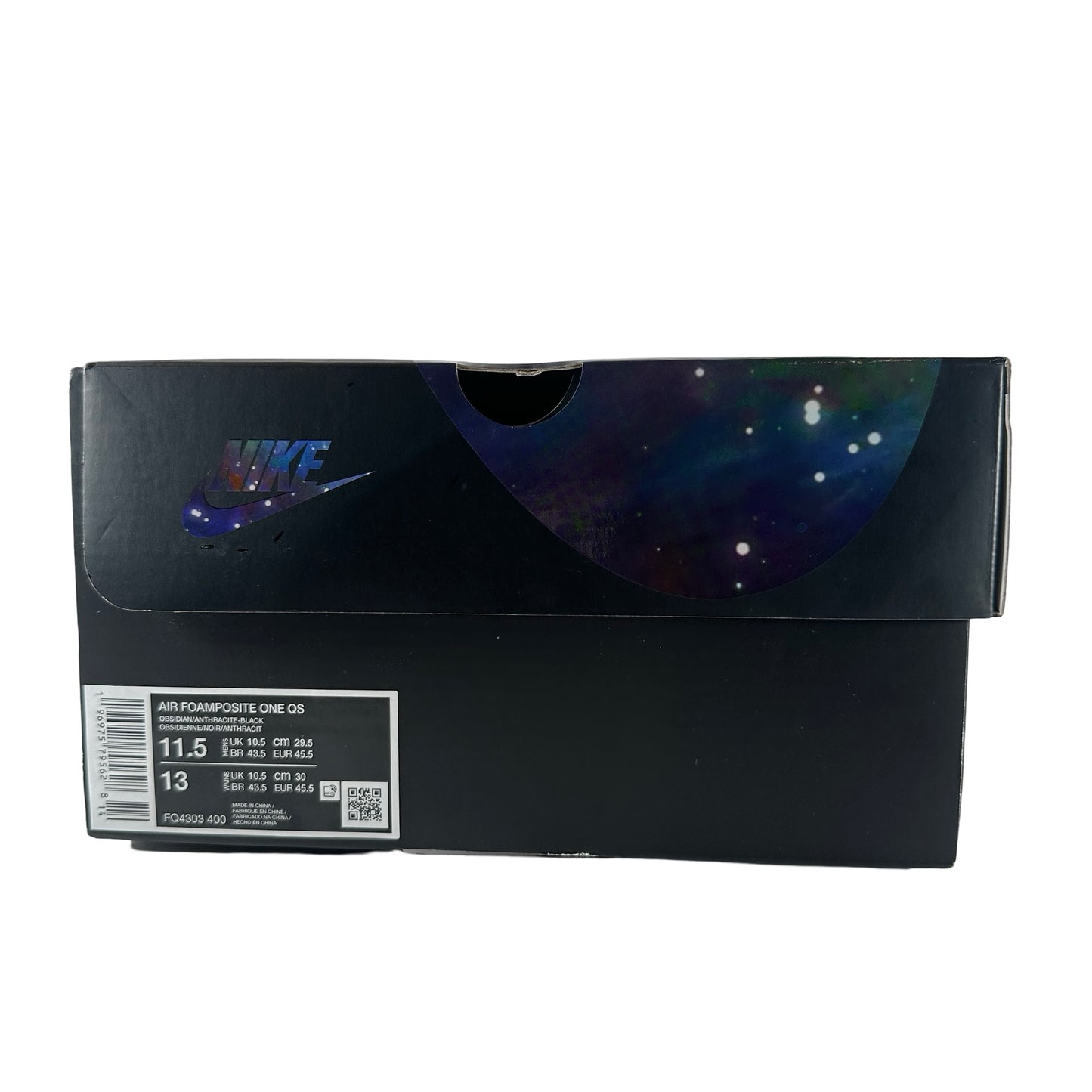 FQ4303 400 Nike Air Foamposite One Galaxy (2025) [USED] - 11.5 M (Used)