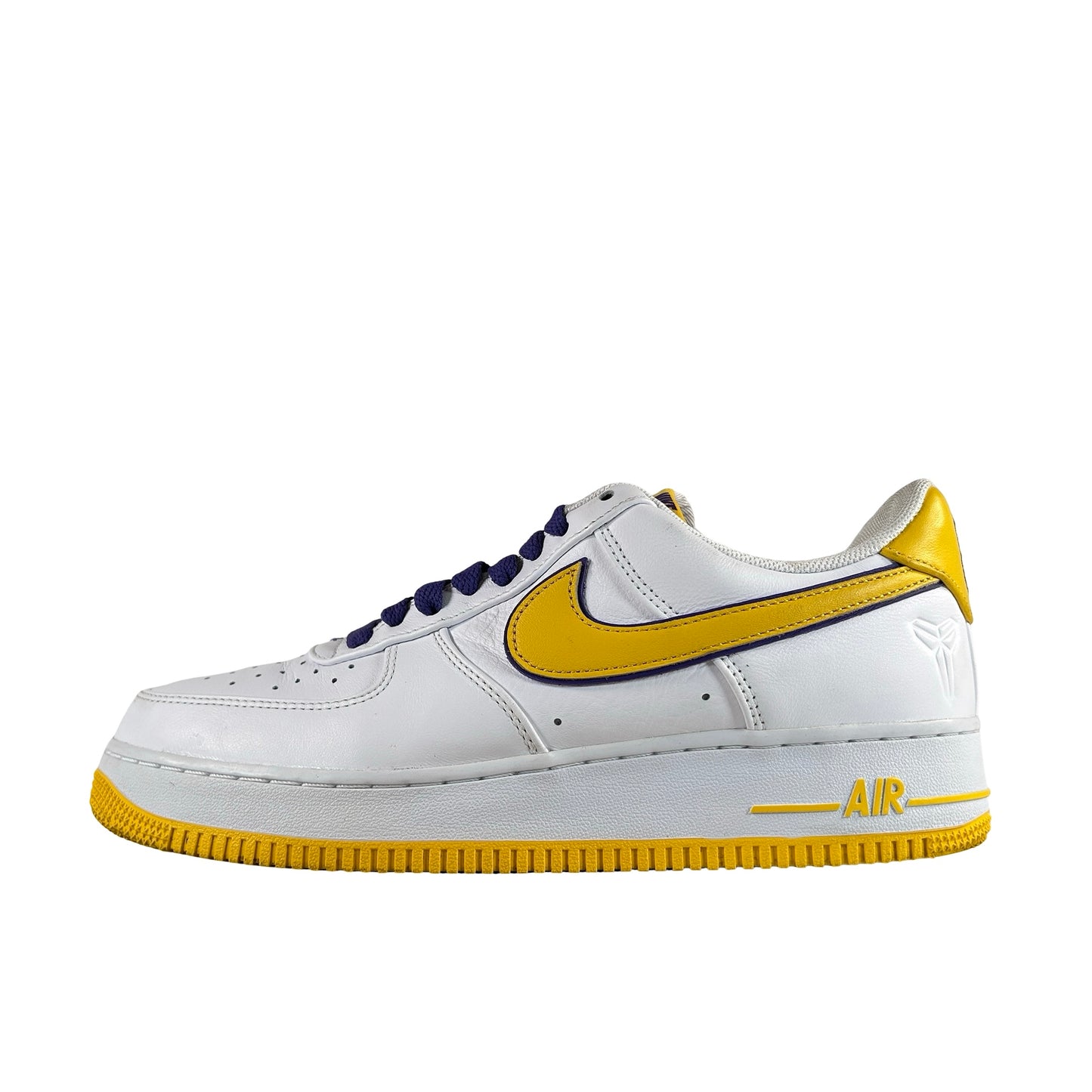 FZ1151 100 Nike Air Force 1 Low Retro QS Kobe Bryant Lakers Home [USED] - 9.5 M (Used)